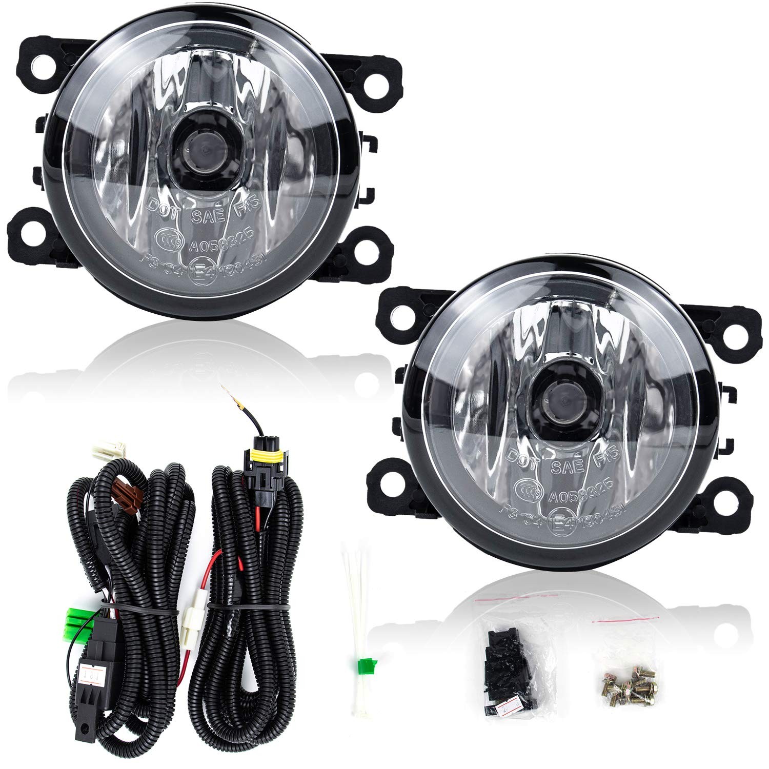 RP Remarkable Power, Fog Light Set for 2006-2014 Suzuki Grand Vitara/ SX4 4DR Se