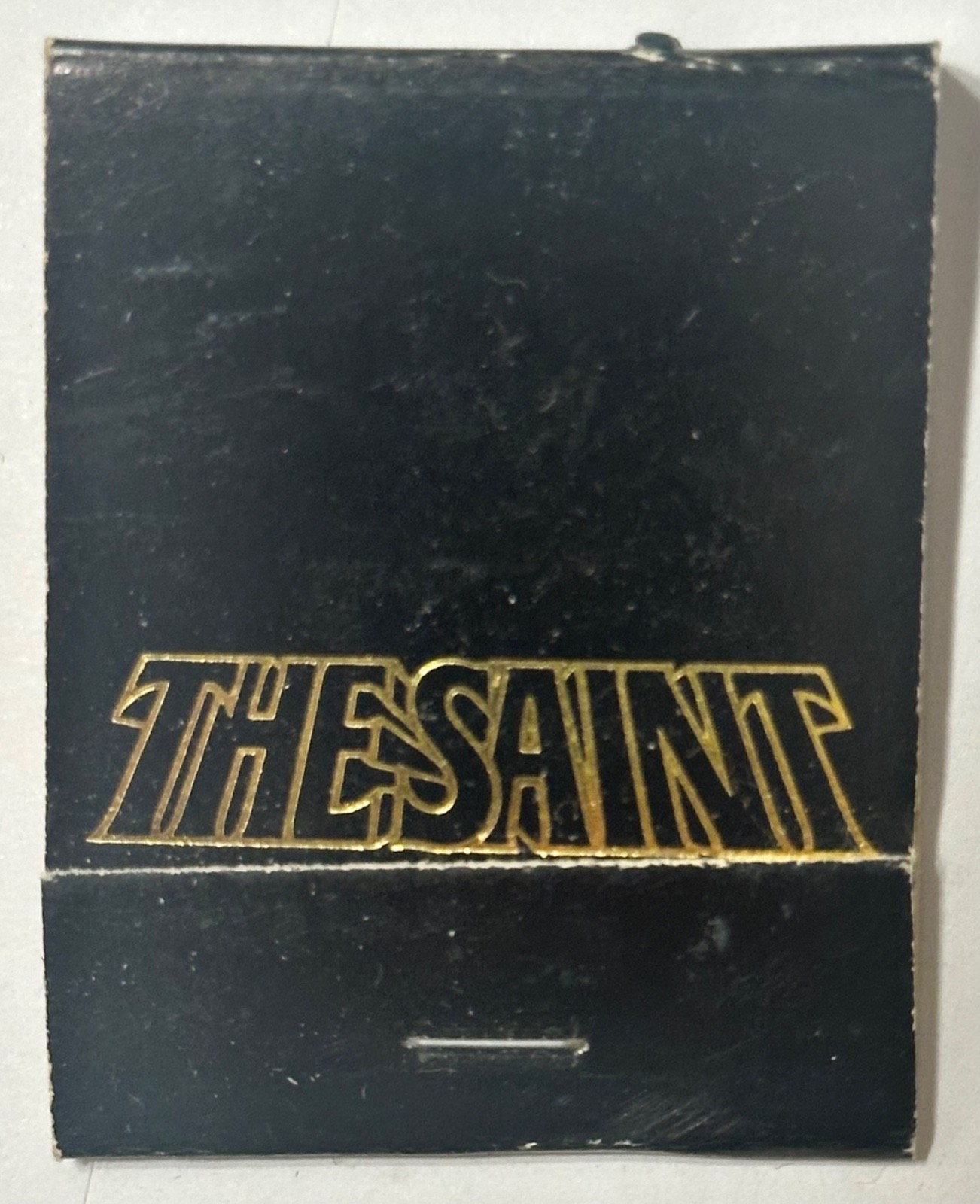 VTG 1980s The Saint NYC Gay Disco Nightclub LGBTQ Matchbook White Tipped Matches