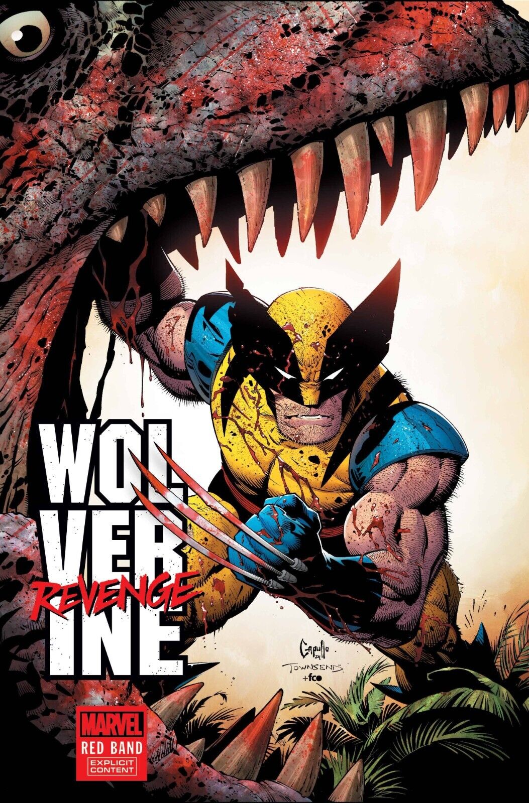 WOLVERINE REVENGE RED BAND #1 (OF 5) [POLYBAGGED] Capullo/Hickman-*8/21 PRESALE*