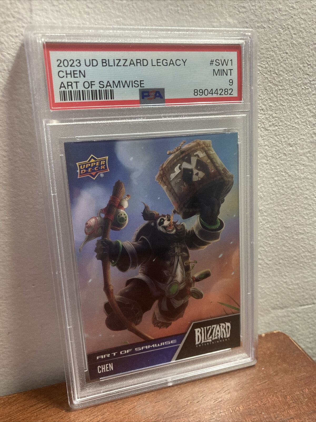 2023 Upper Deck Blizzard Legacy Collection Chen ART Of SAMWISE SW1