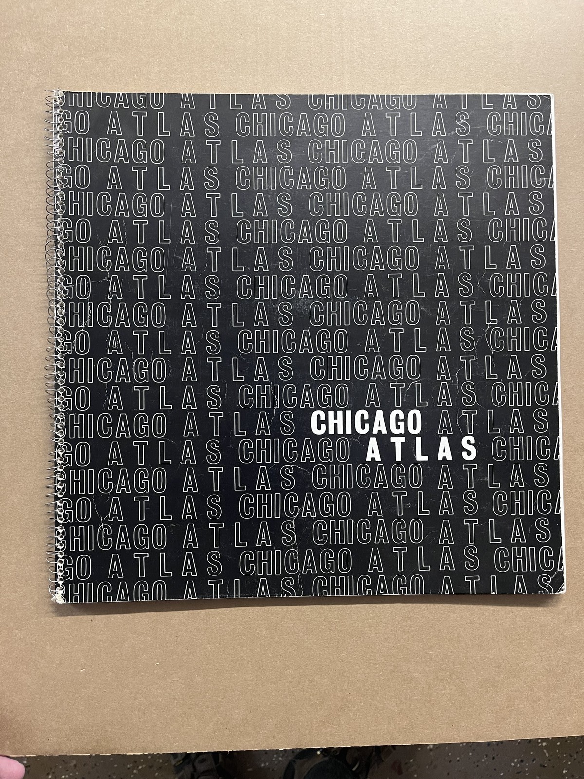 1988-89 Atlas of City of Chicago Dept of Public Works Bureau Maps Plats Vintage