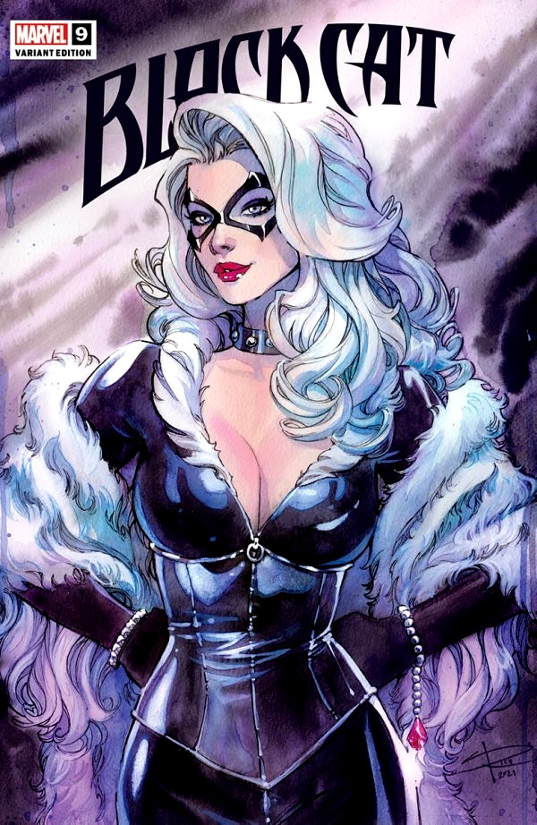 BLACK CAT #9 EXCLUSIVE VARIANT COVER BY SABINE RICH NM MARVEL COMICS
