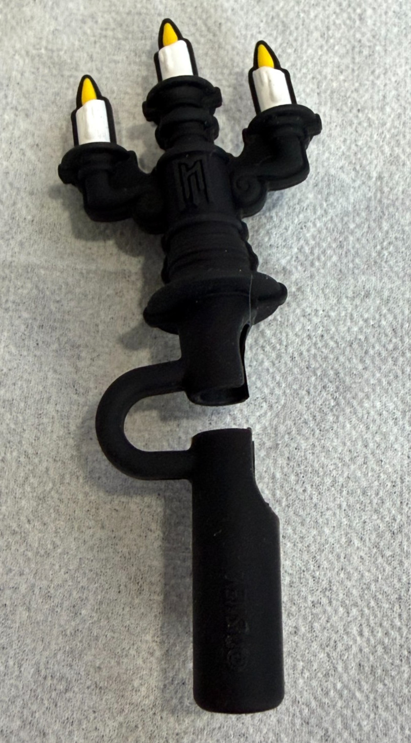Haunted Mansion Candlestick Disney Parks 2026 Starbucks Straw Topper only