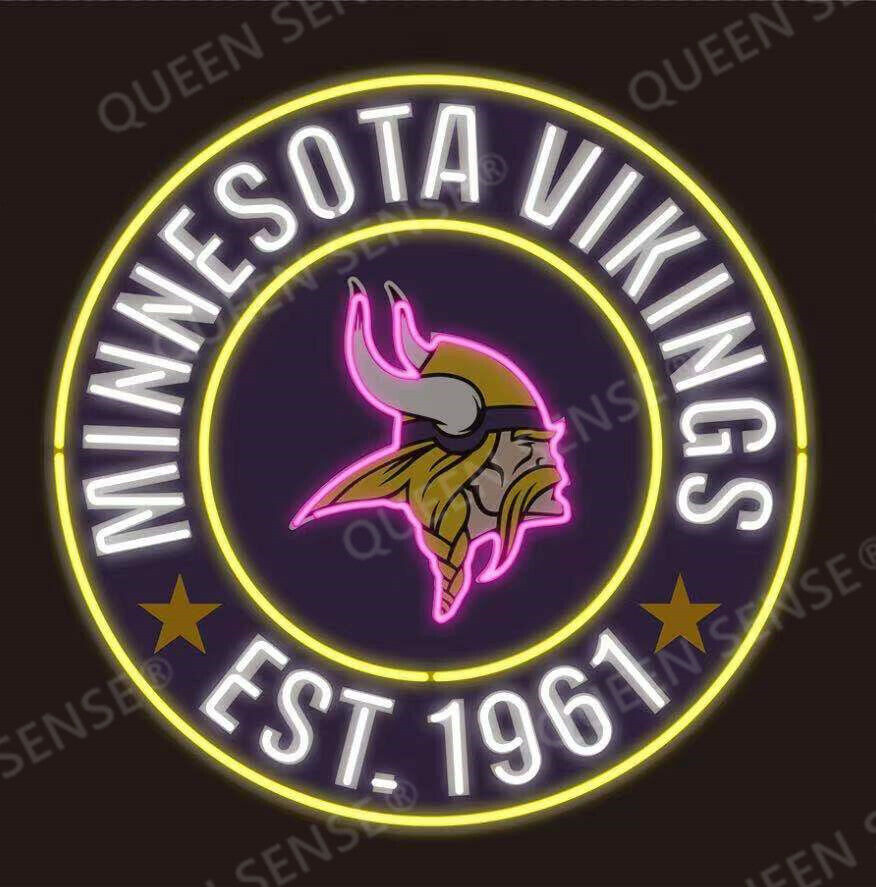 New Minnesota Vikings 1961 Neon Light Lamp Sign 24\
