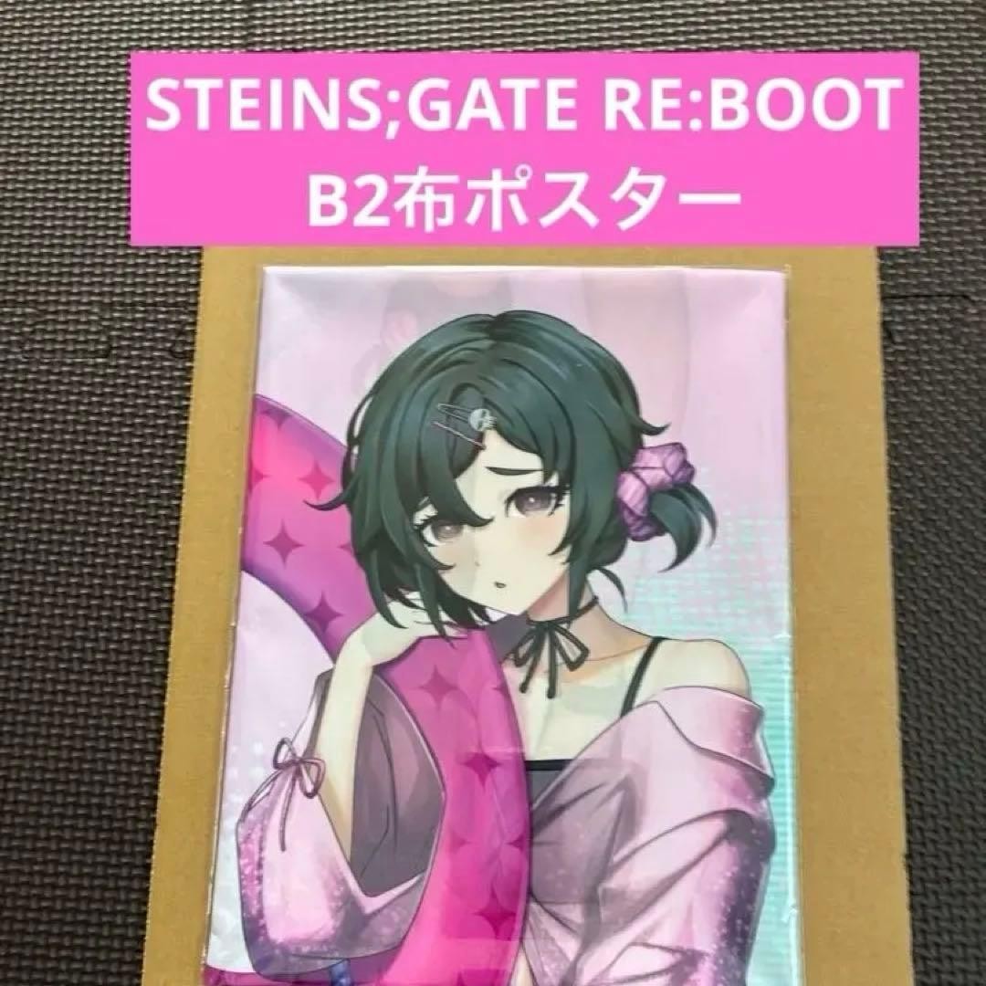 Steins;Gate Reboot Rakuten Books Limited Bonus B2 Cloth Poster Rukako