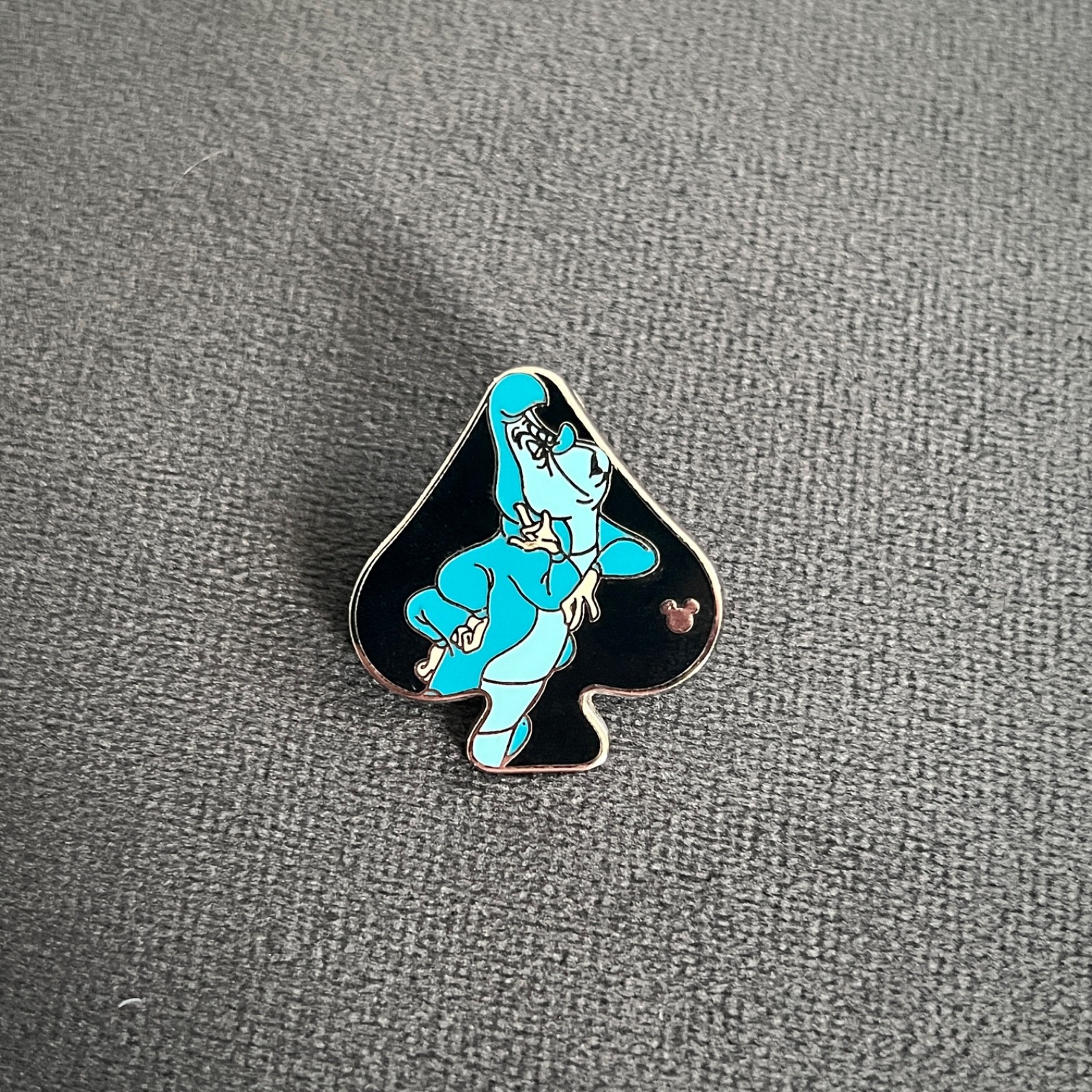 Disney Pin Hidden Mickey Absolem Caterpillar Card Completer Alice in Wonderland