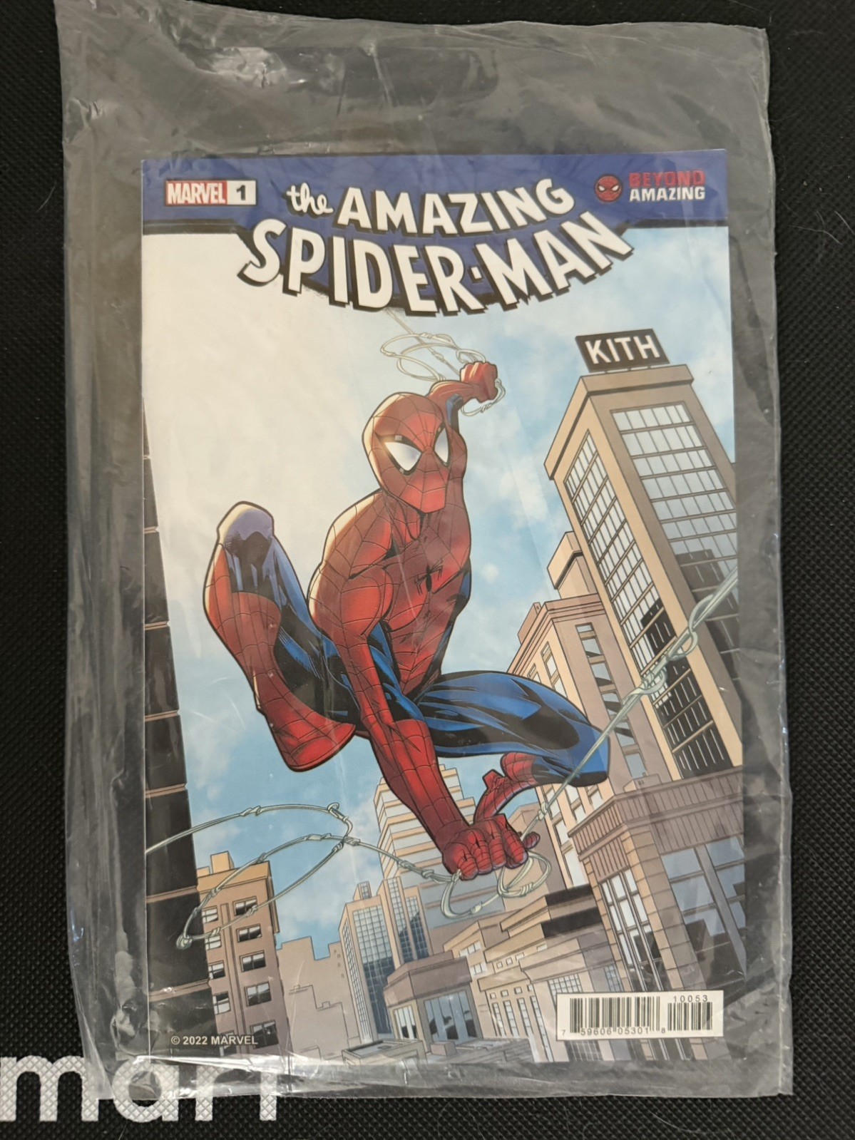Kith x Spiderman Limited Edition Comic Book #1 Marvel Comics 2022 New Sealed Bag
