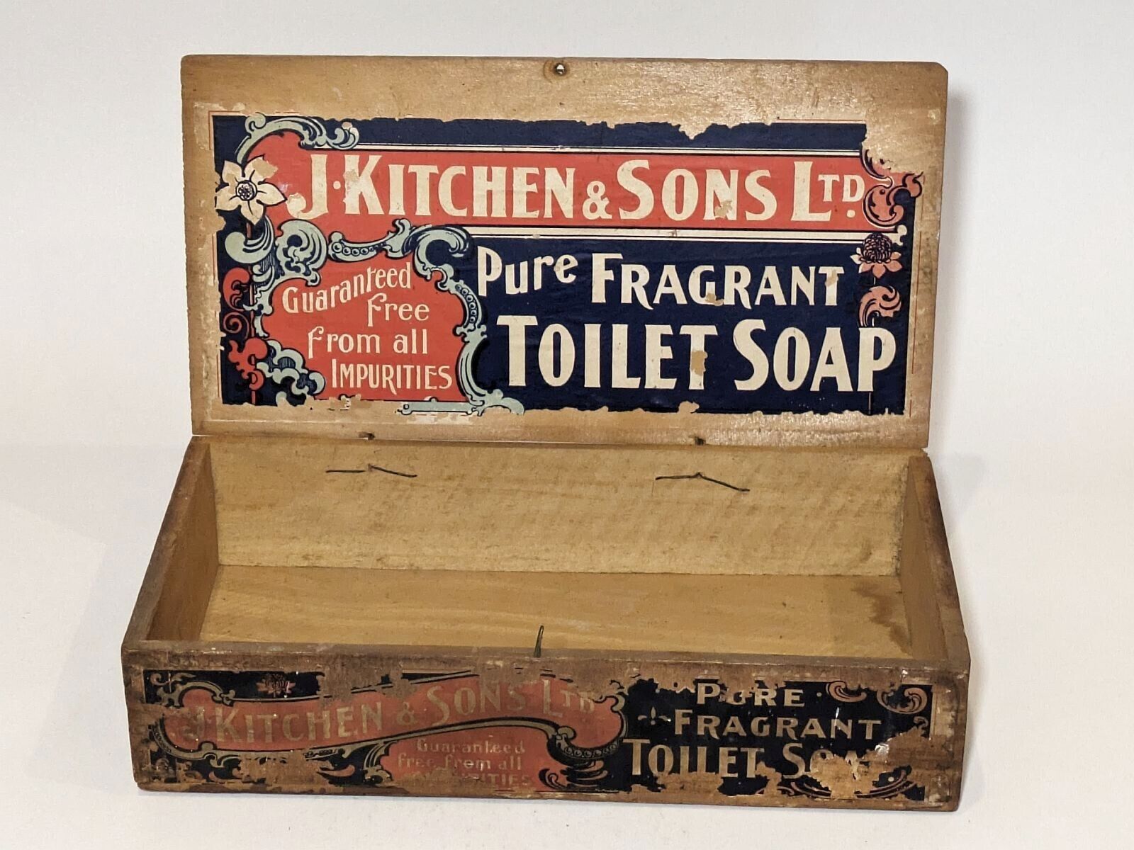 J Kitchen & Sons Pure Fragrant Toilet Soap Box