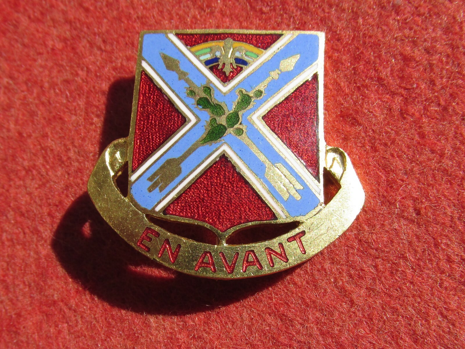 US Army 51st Field Artillery Bn DUI pin Back  \