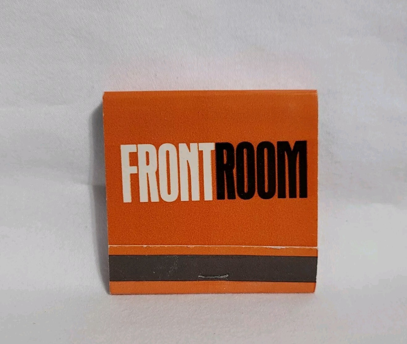 Vintage Front Room Back Room Restaurant Matchbook Advertising Matches Full
