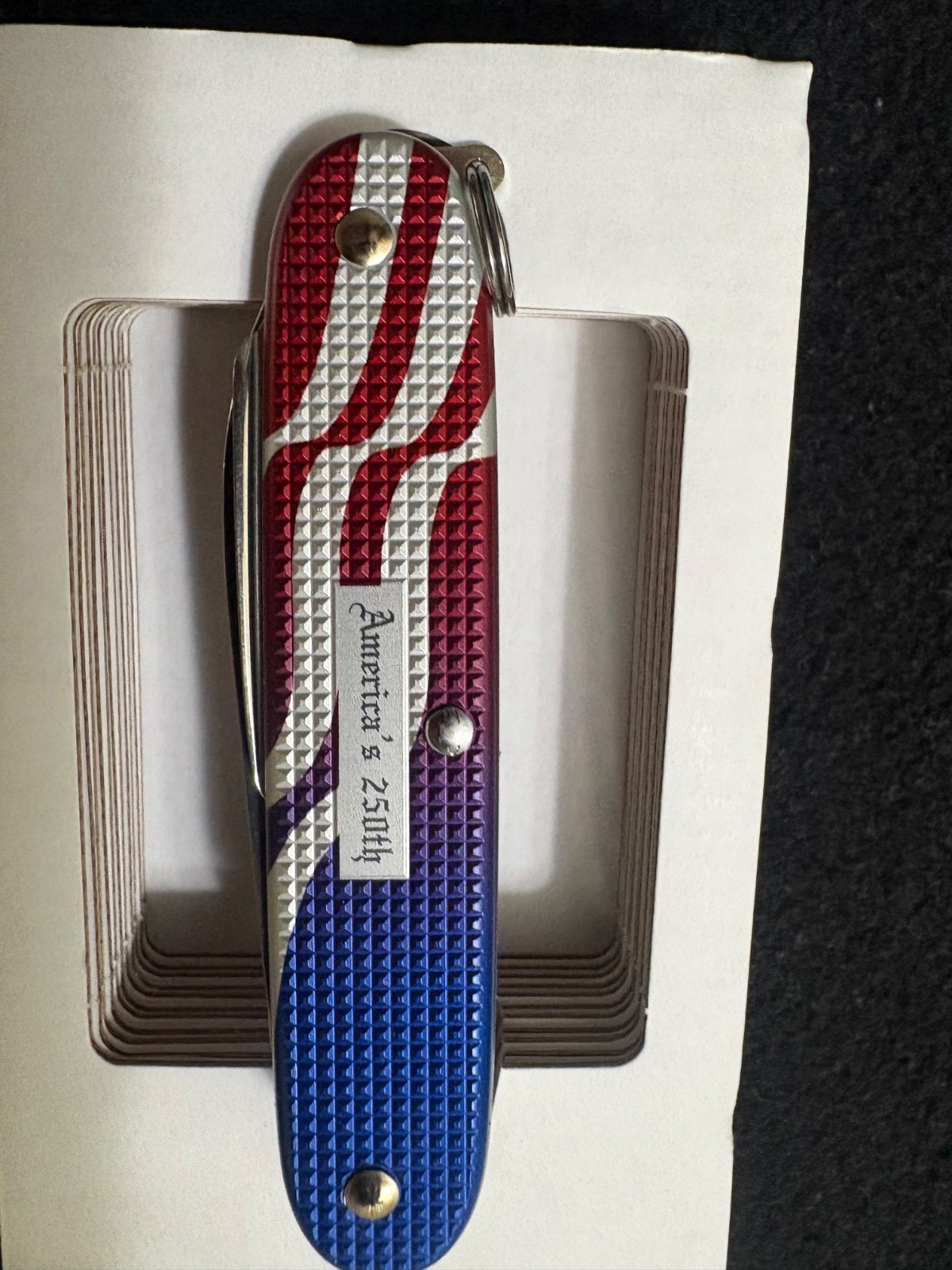 Victorinox SWISS MADE ARMY Knife 250th Limited Edition USA Pioneer Alox Victorinox SWISS MADE ARMY Knife 250th Limited Edition USA Pioneer Alox