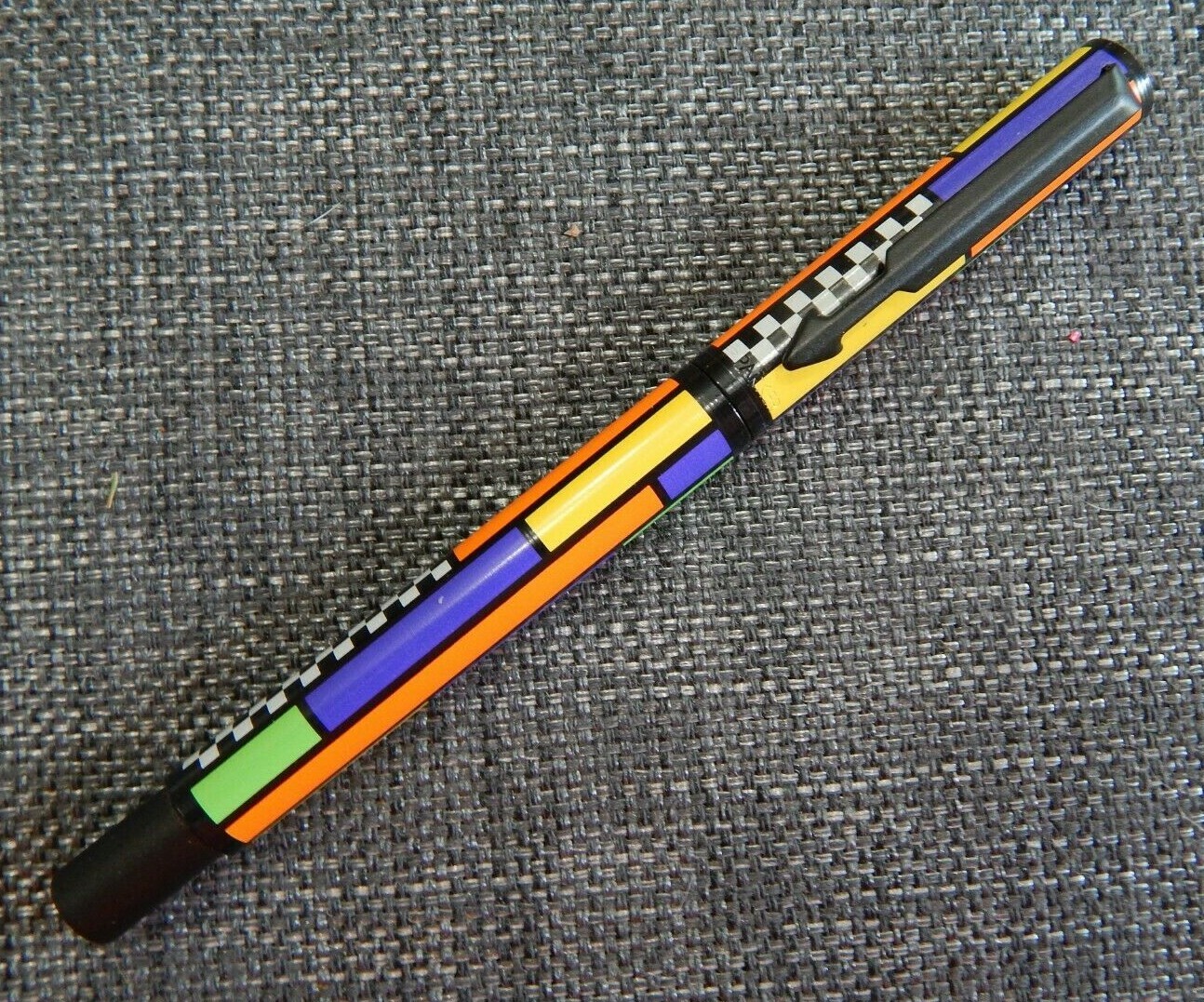 Vintage Vector Parker Pens Geometric Pattern USA New #2812