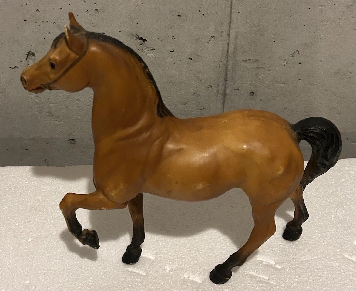 Vintage Breyer Horse #111 Cheyenne Western Prancing Horse Matte Buckskin