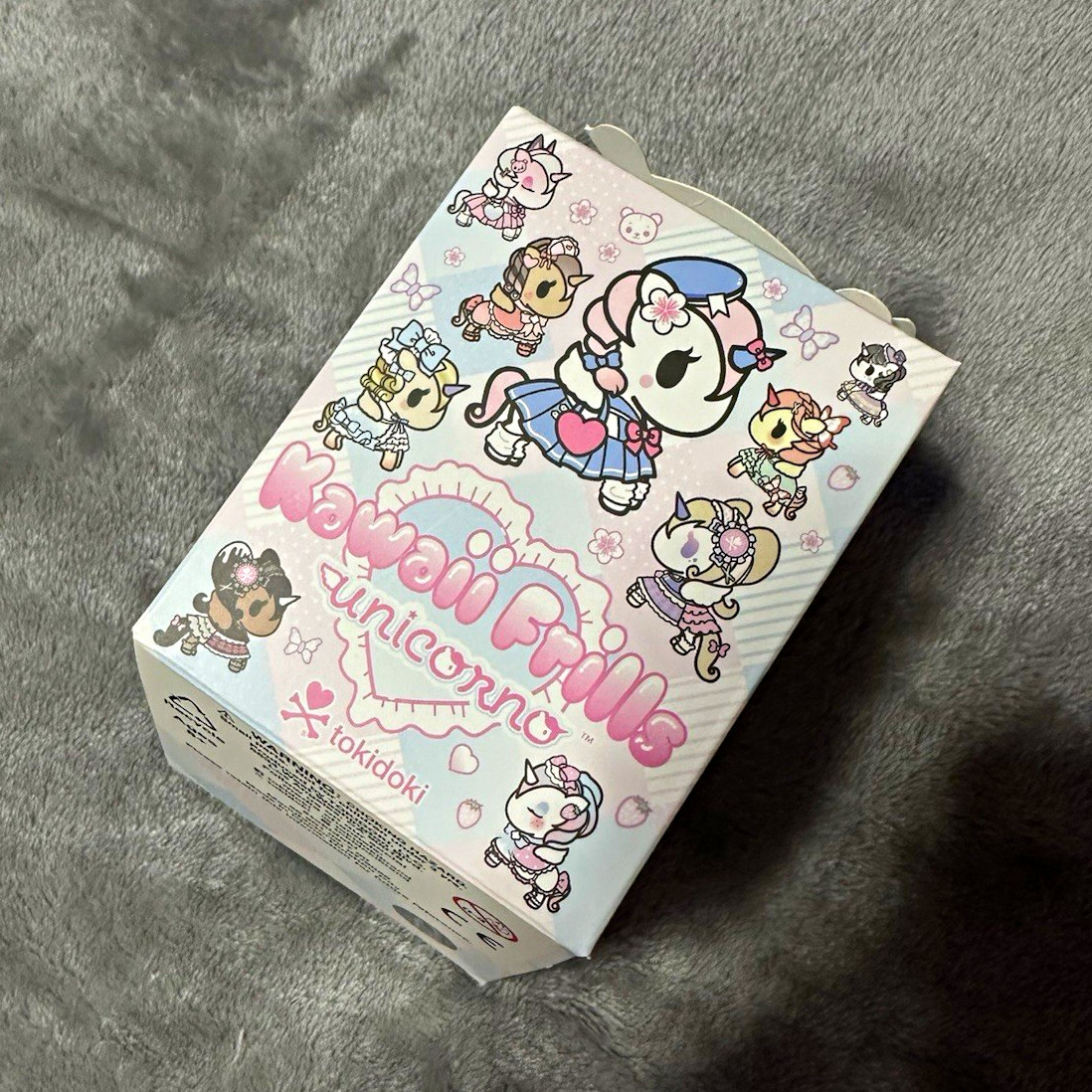Tokidoki Unicorno Kawaii Frills Figurine Blind Box w/ Box, Sticker, Booklet
