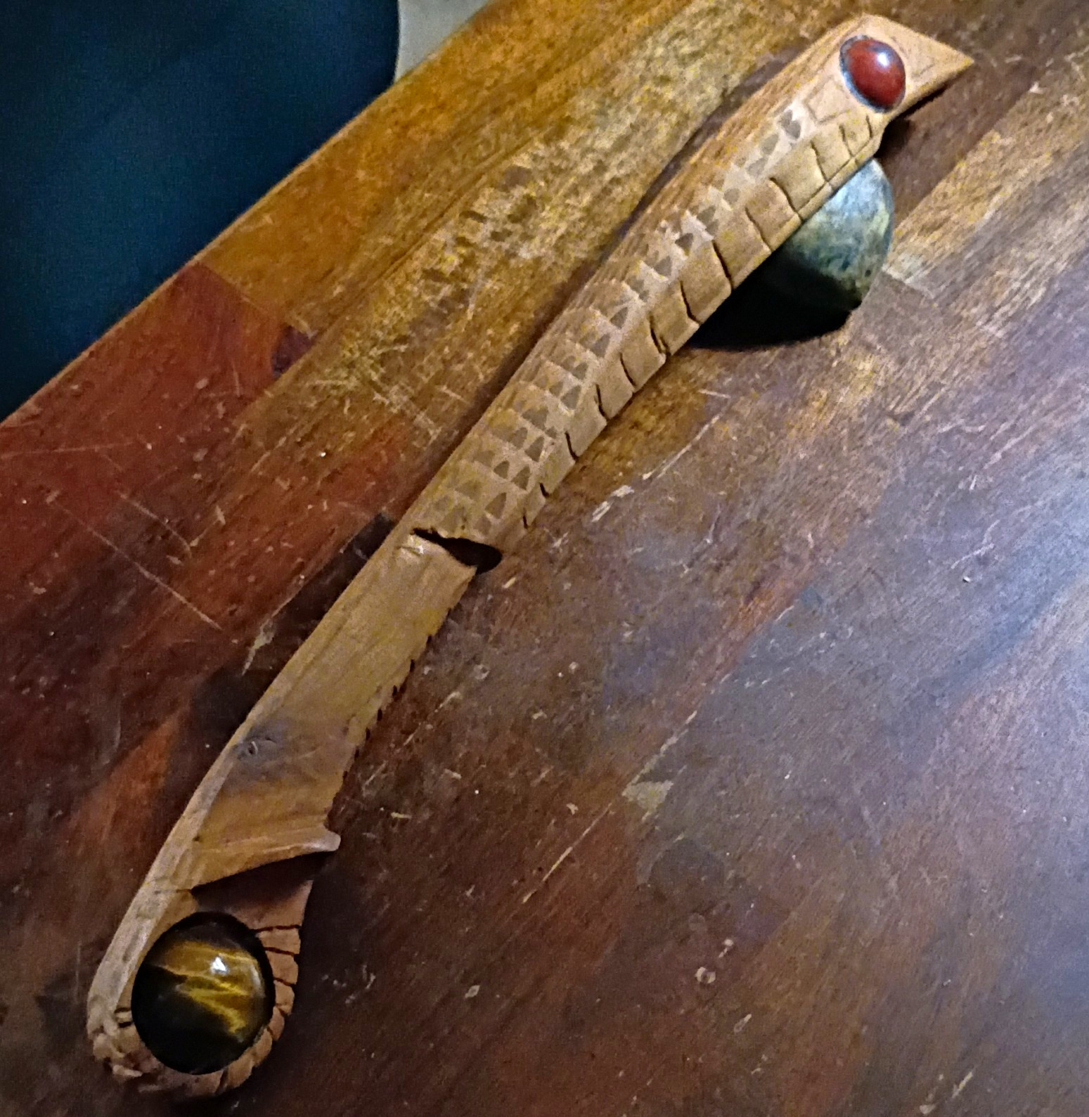 Vintage Folk Art Truncheon Trench Club