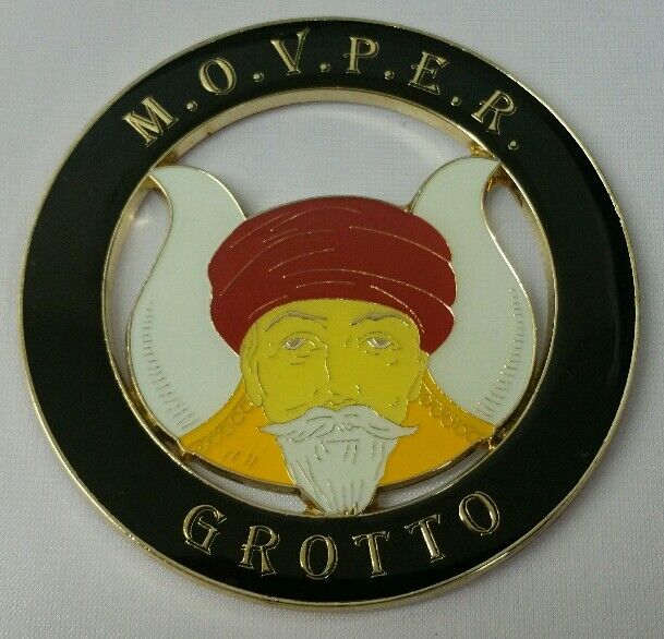 M.O.V.P.E.R. Grotto Cut-Out Car Emblem 