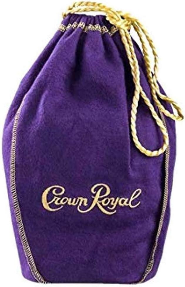 Crown Royal Purple Bag Large 750 Ml Dice Bag