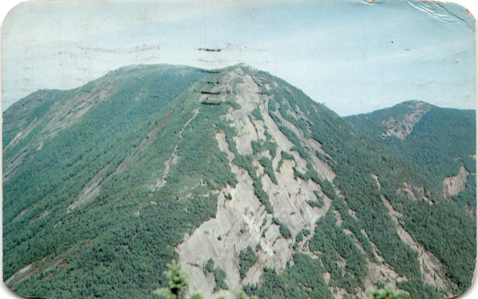 Gothic Mountain, Northern Adirondacks, New York, Bob Kampf, ADK Postcard