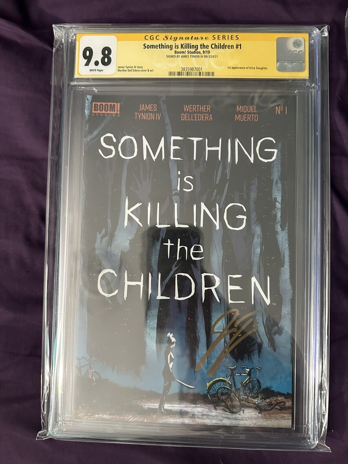 SOMETHING IS KILLING THE CHILDREN #1 FIRST PRINT Signed CGC 9.8