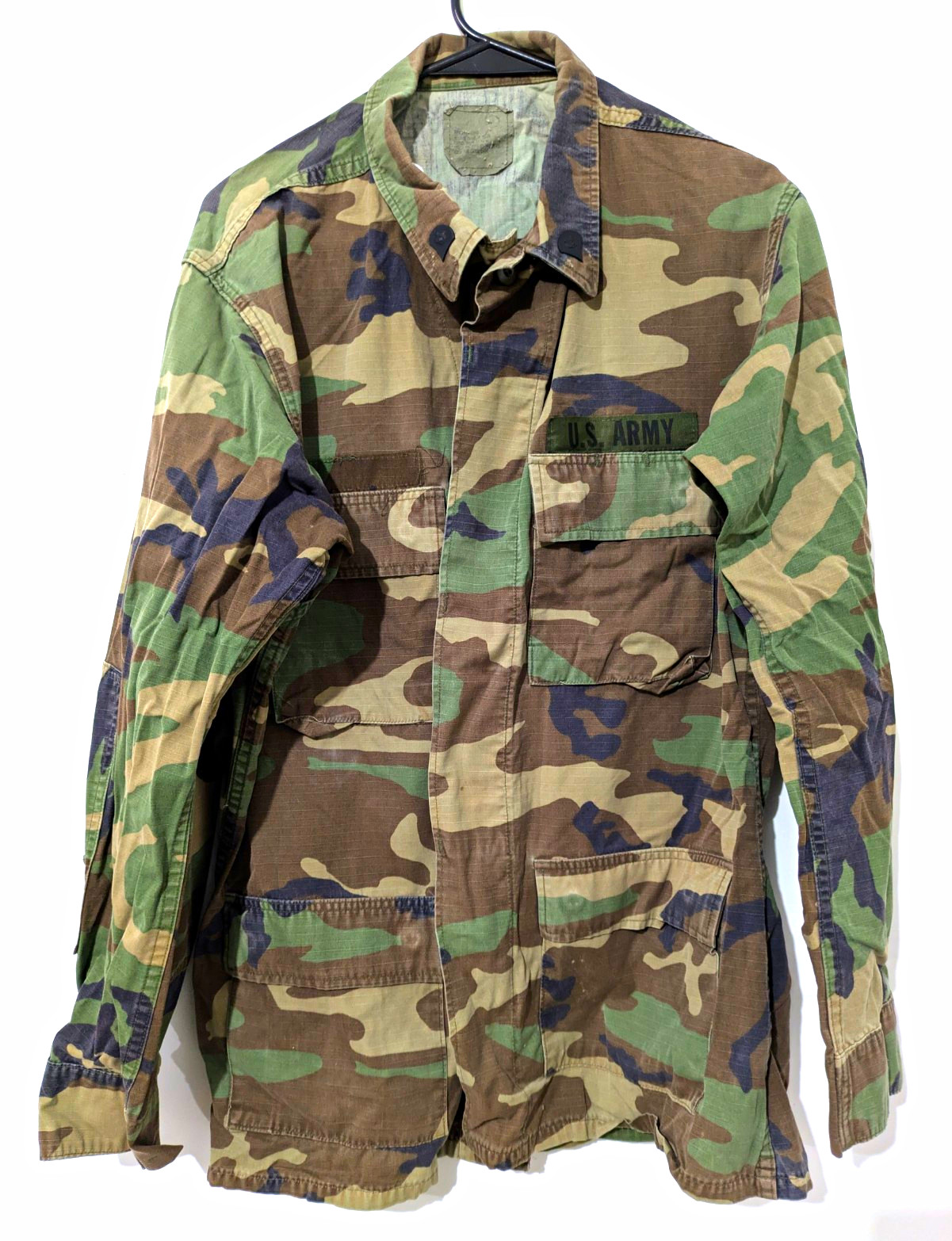 U.S. Army Woodland Camouflage BDU Field Jacket Coat w/ \