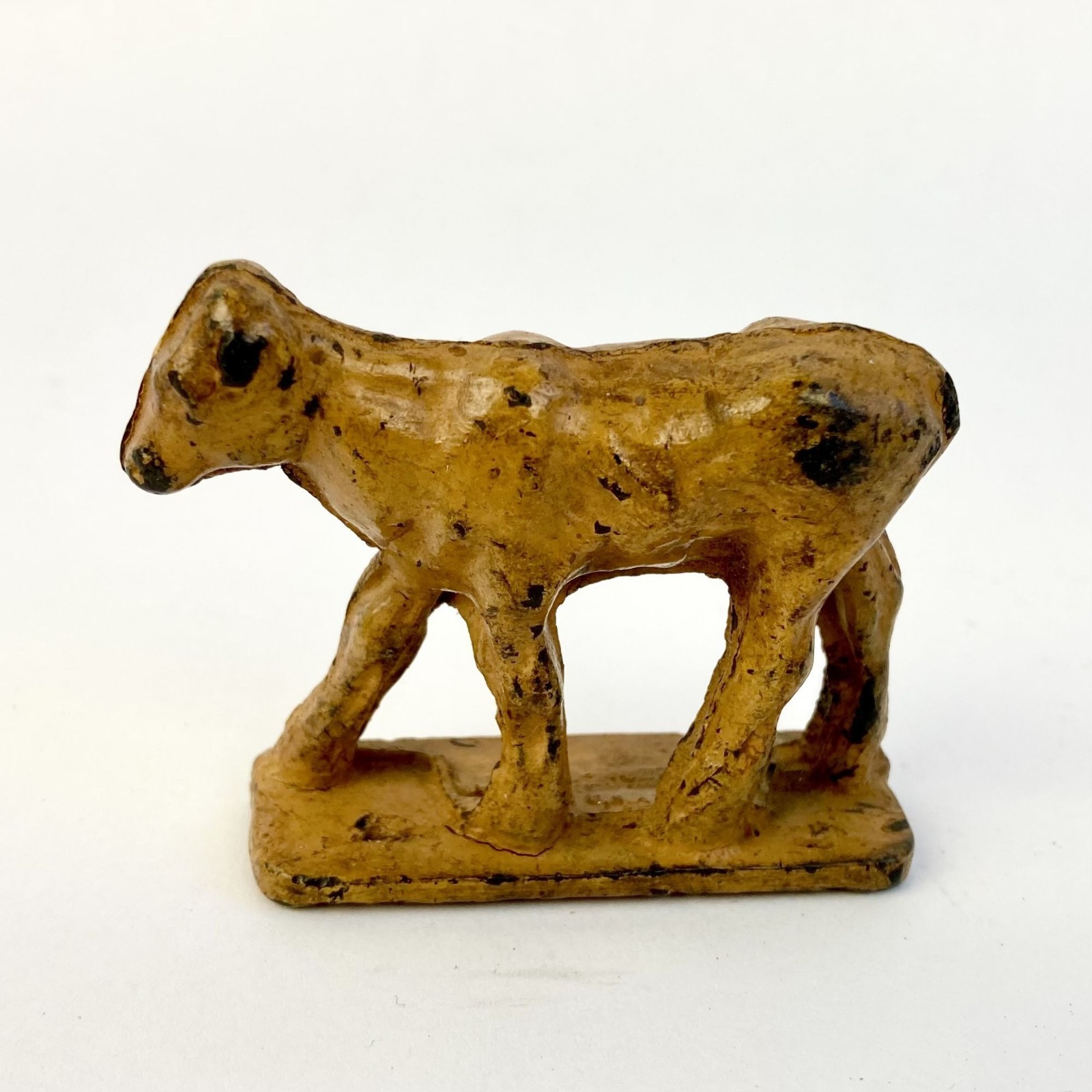 Vintage Auburn AUB-RUBR Cow Calf Toy Figurine Hard Rubber Vintage Auburn AUB-RUBR Cow Calf Toy Figurine Hard Rubber