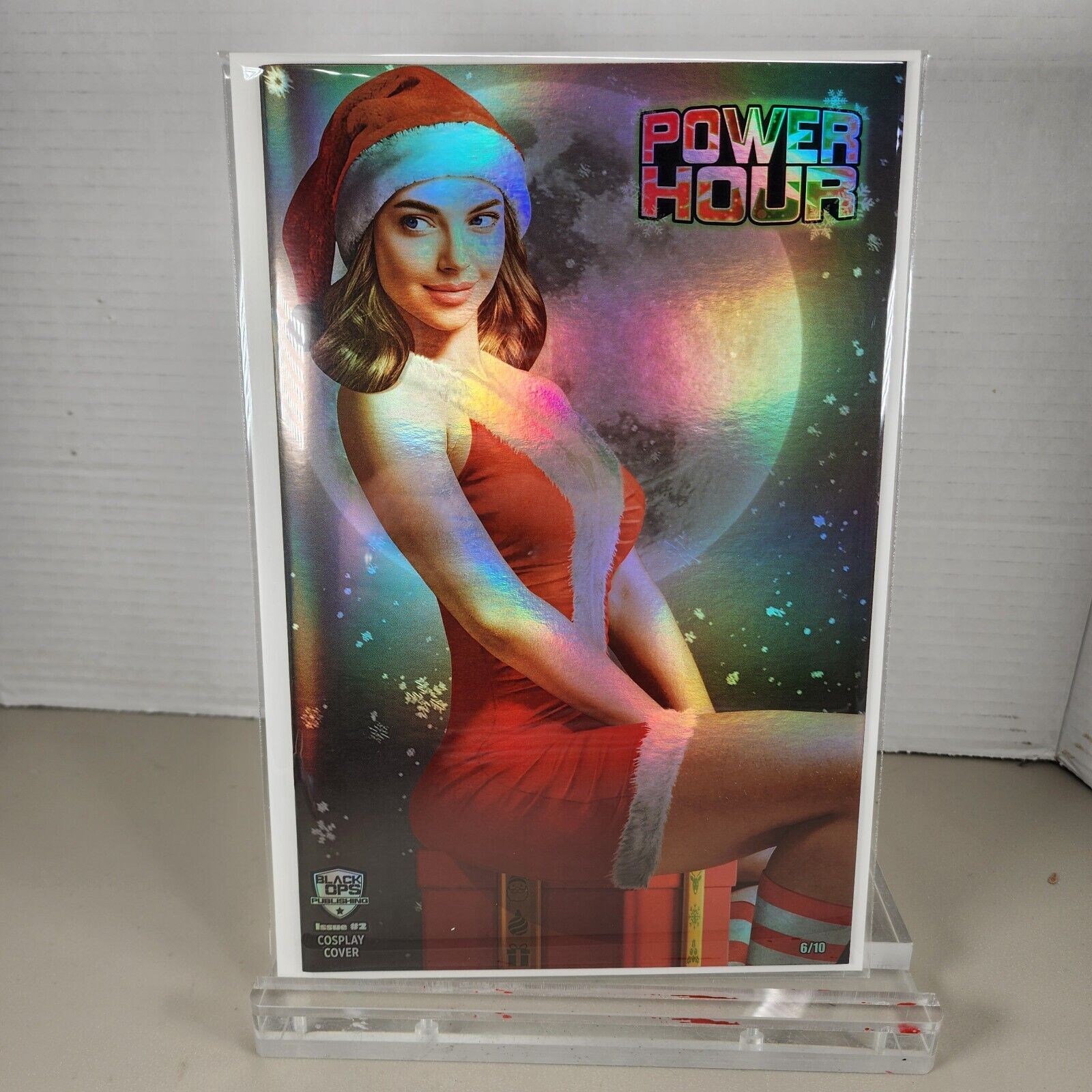 Cool Comics Power Hour Exclusive Christmas Cosplay Cover FOIL 6/10