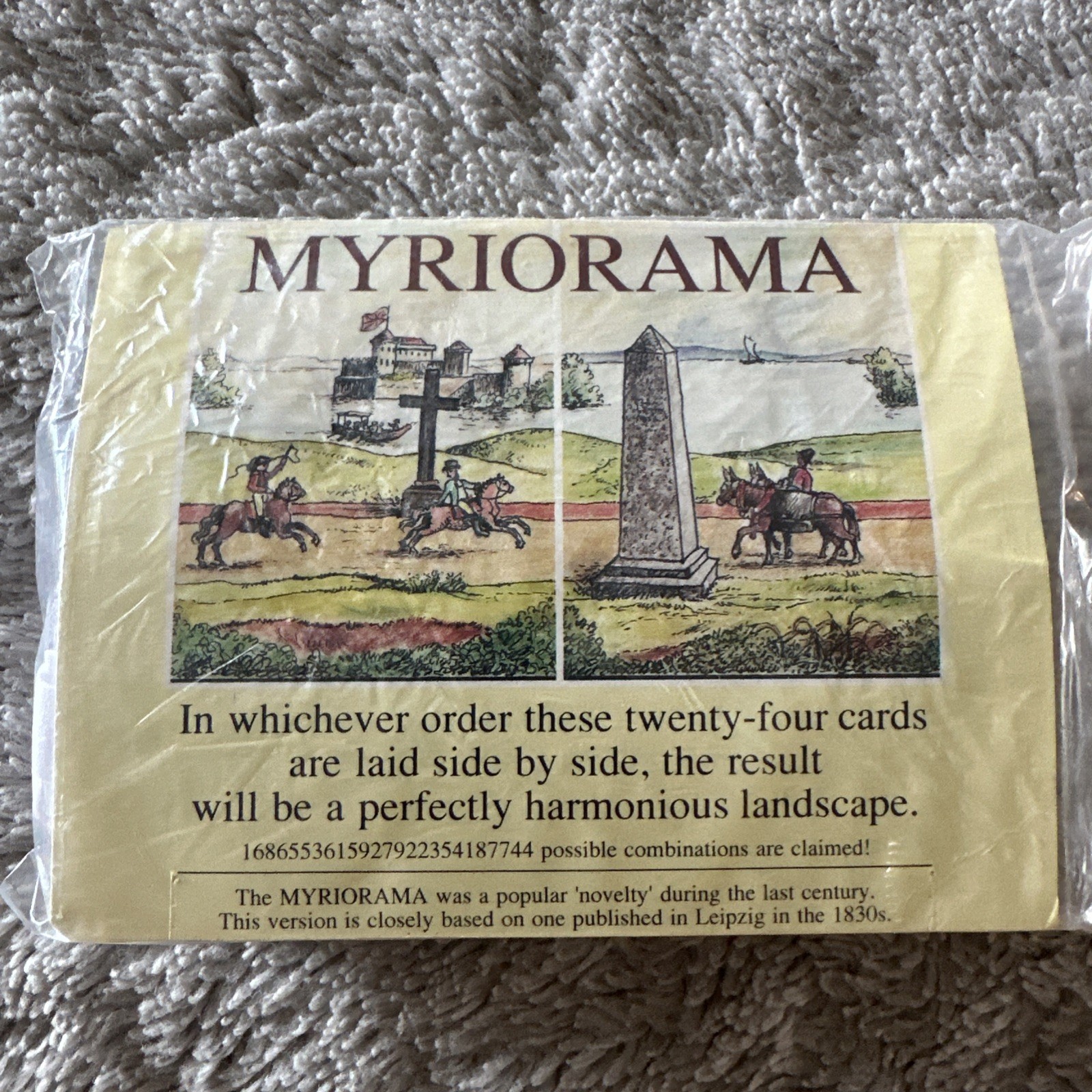 Vintage Rio-Rama Magic Card Trick - Peter Kane The Endless Landscape
