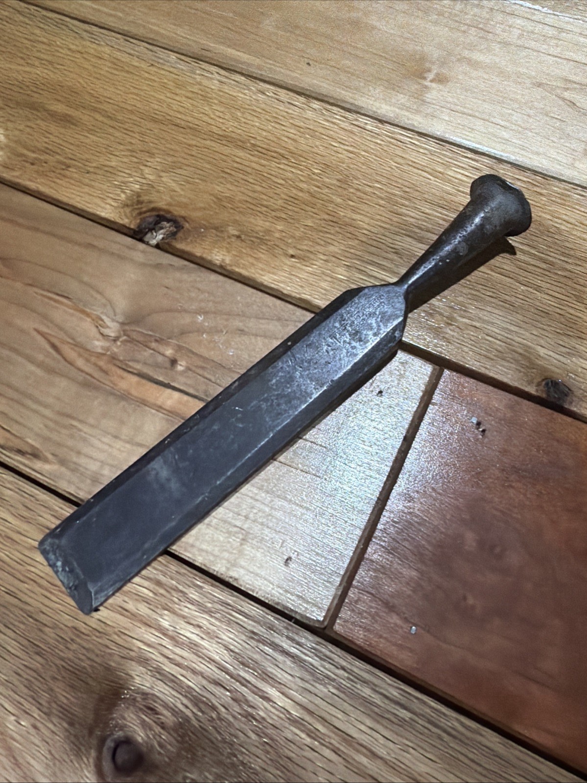 Vintage Witherby Warranted Socket Chisel Blade Woodworking Tool USA Forged Steel Vintage Witherby Warranted Socket Chisel Blade Woodworking Tool USA Forged Steel