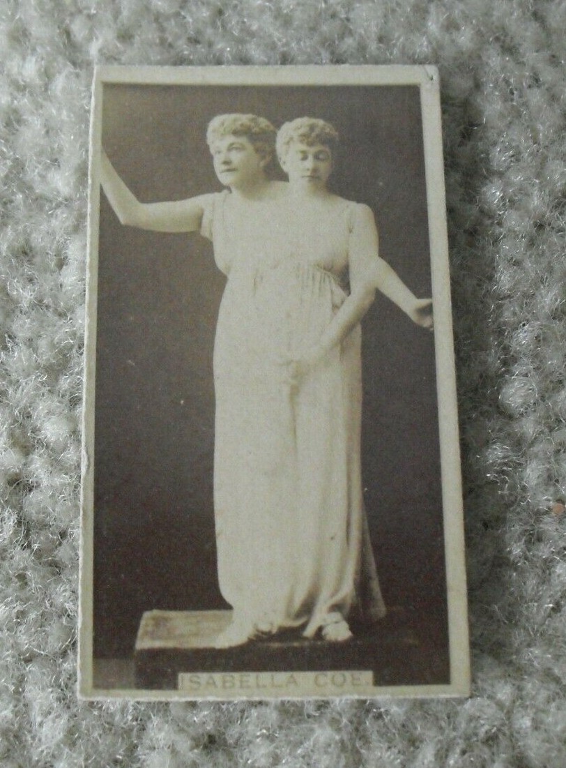 Rare 1890 Actress Model N245 Sweet Caporal Cigarette Tobacco Card Isabella Coe