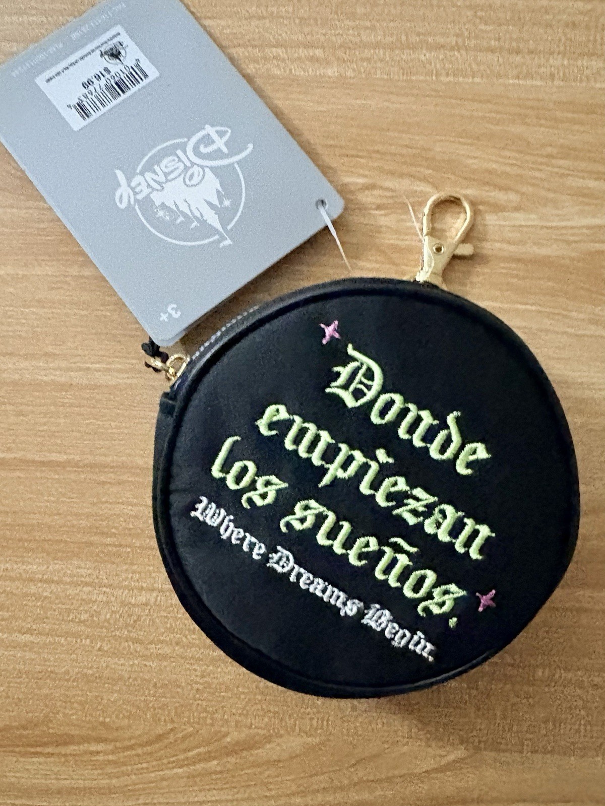 DISNEYLANDIA Coin Purse Viva La Bonita - Donde Empieza Los Sueños Disney Parks
