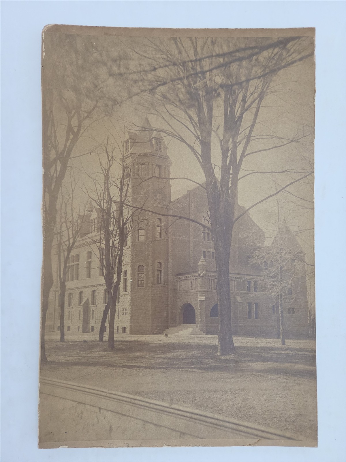 1890s antique PHOTO carlisle pa BOSLER MEMORIAL LIBRARY Dickinson College