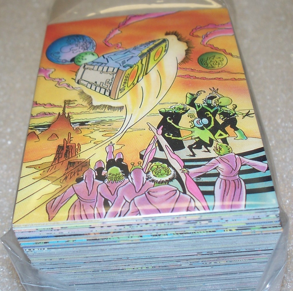 The Hitchhiker's Guide to the Galaxy Complete Trading Card Set The Hitchhiker's Guide to the Galaxy Complete Trading Card Set