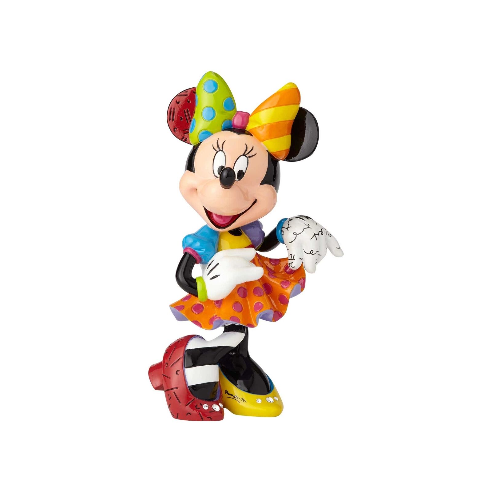 Enesco Disney by Britto Minnie Mouse Bling 90th Anniversary Figurine 10.24 Inch
