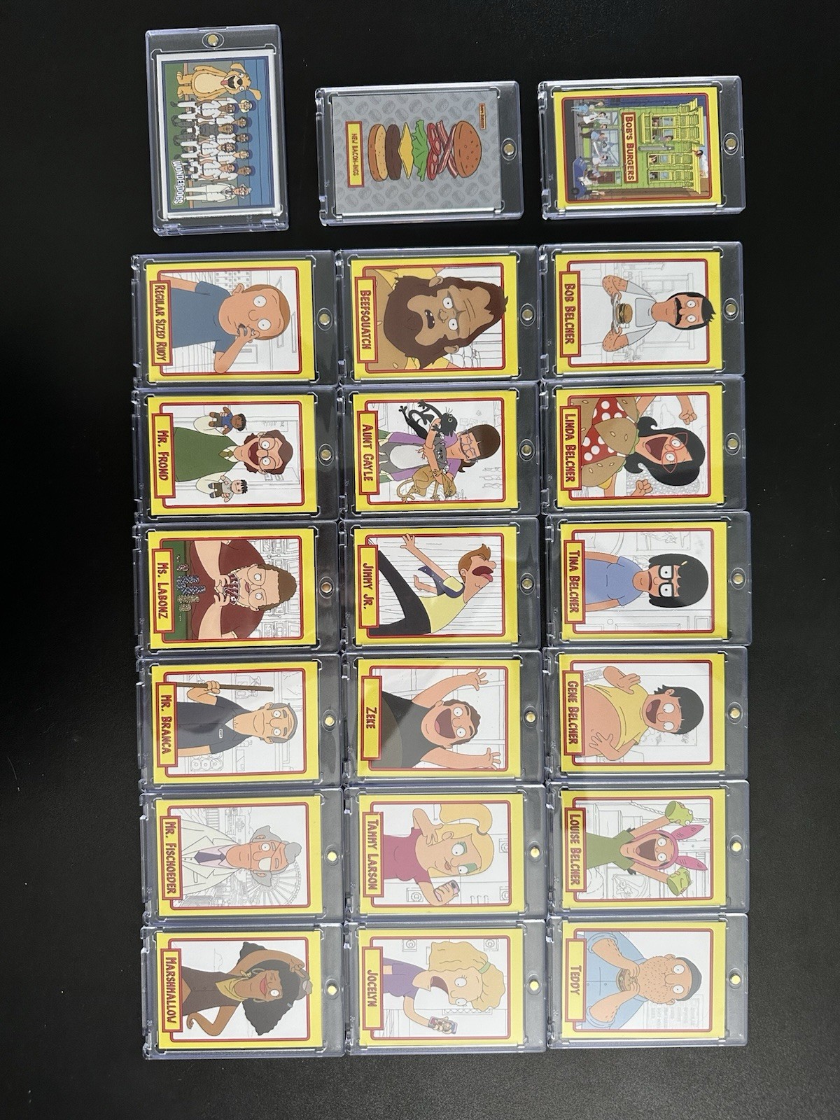 RSVLTS Bob's Burgers 21-Card Non-Sport Trading Card Lot