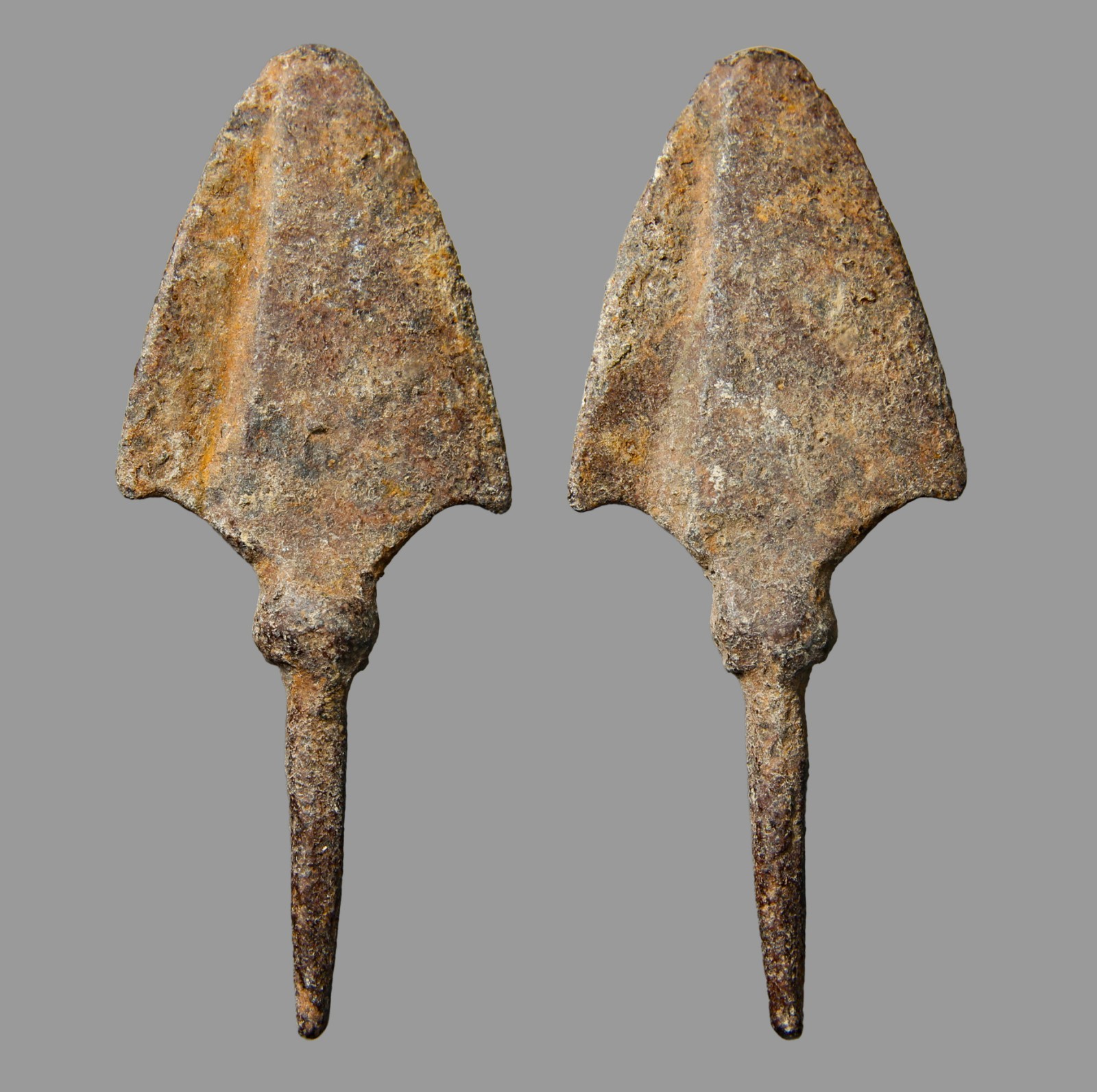 Ancient Canaanite Bronze Javelin Point 5.5cm Bronze Age Israelite Spearhead COA