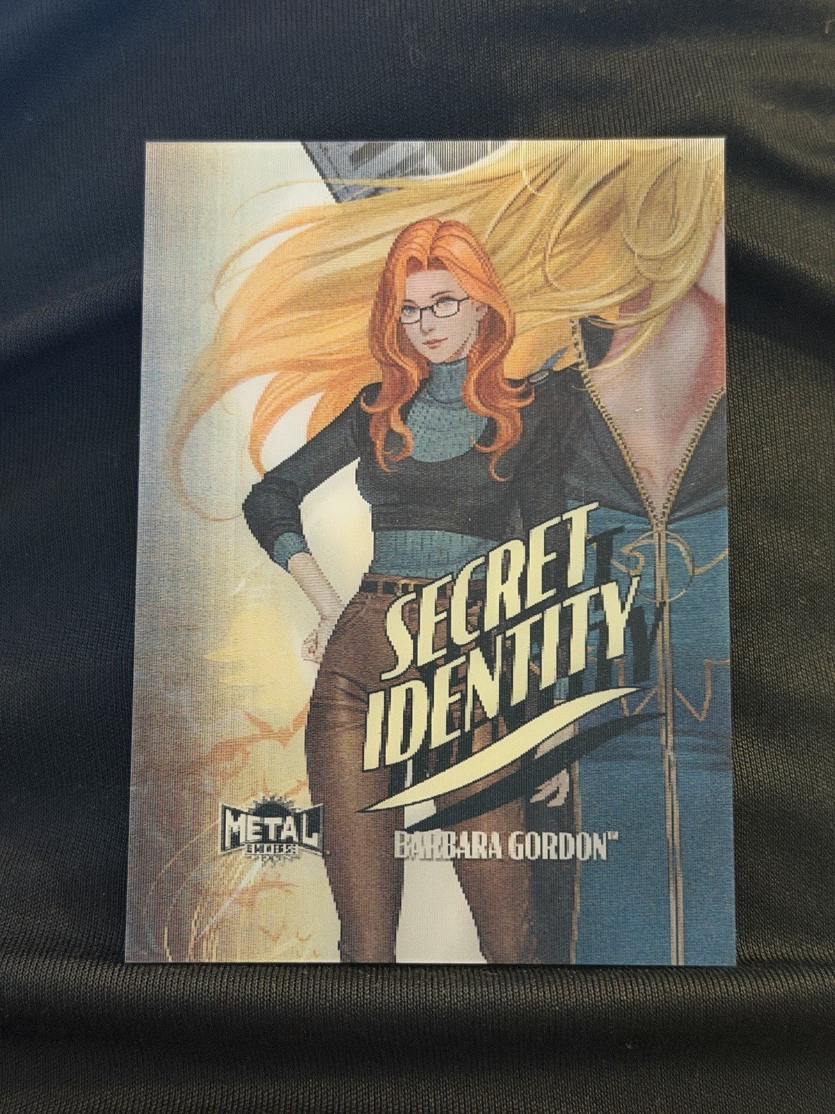 2025 Skybox Metal Universe Batman Secret Identity Barbara Gordon #SI-4