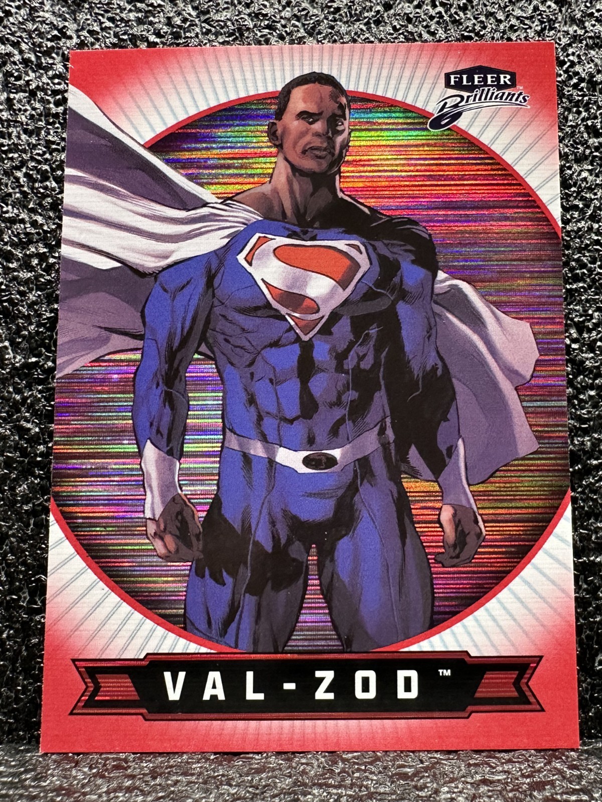 2025 Fleer Brilliants Superman Red Heat Vision - 44 Val-Zod /1938