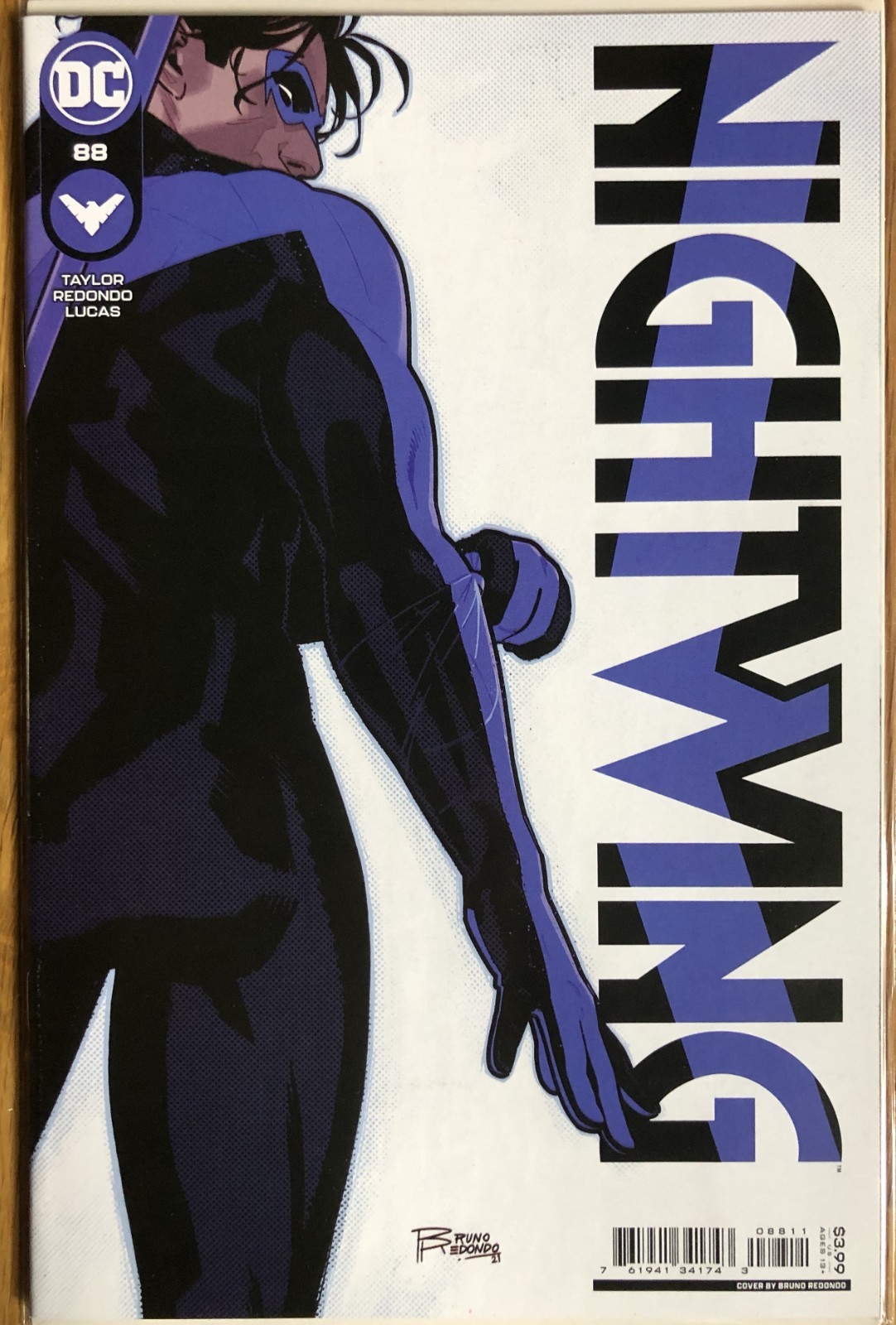 Nightwing #88 Cover A 1st Print New Costume Bruno Redondo DC Comics 2018 Batman