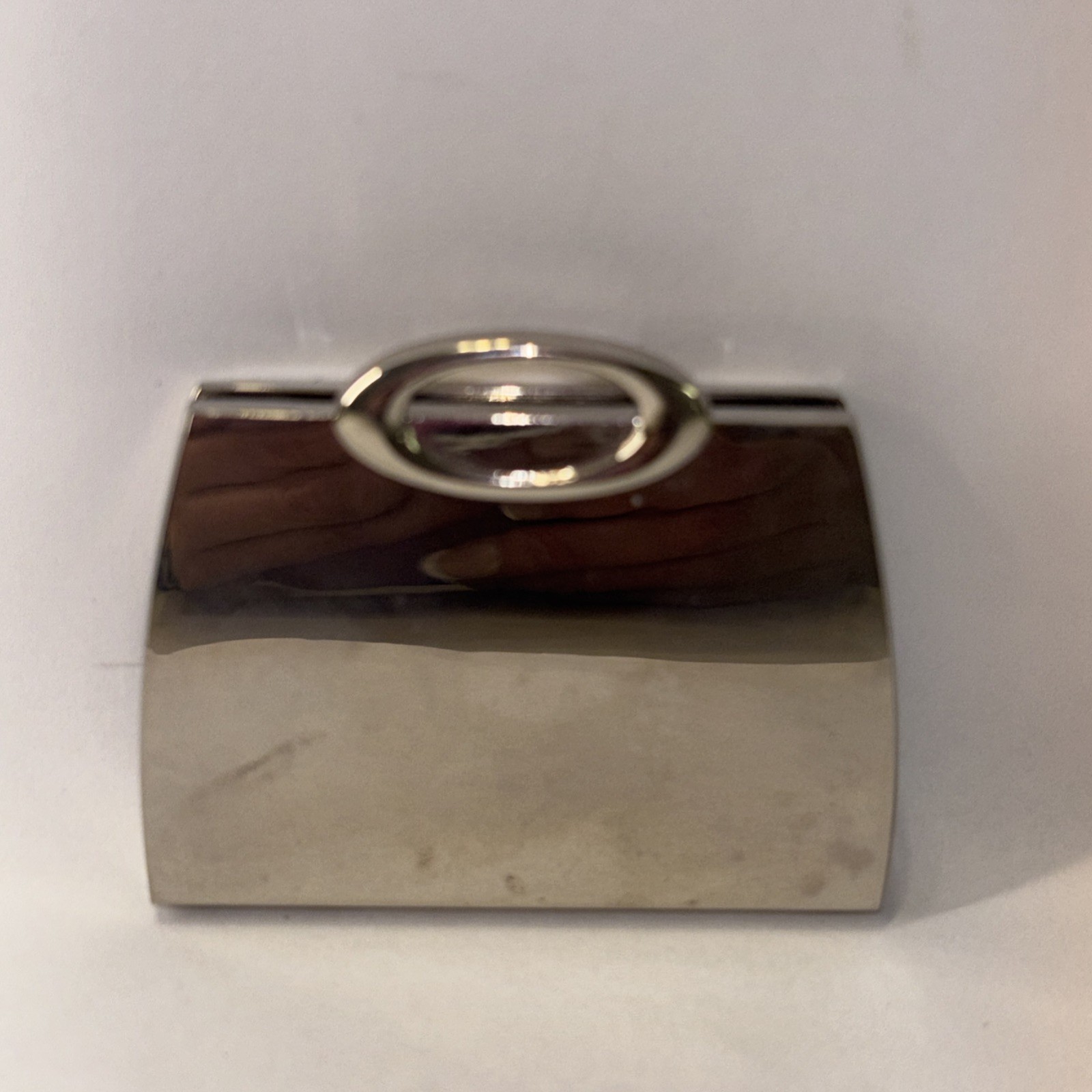 Vintage Sheridan Purse / Pocket Double Mirror Silverplate
