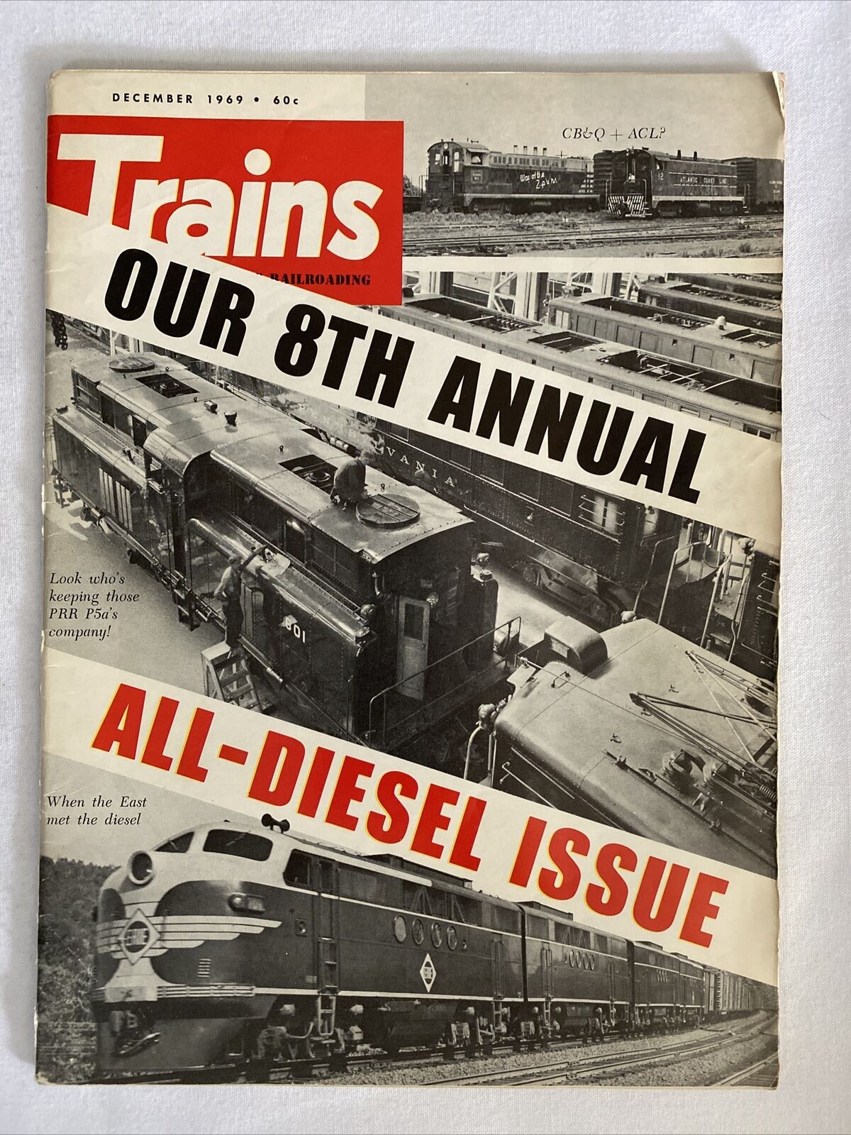 1969 December Trains Magazine Train System That Works For All (MH626)
