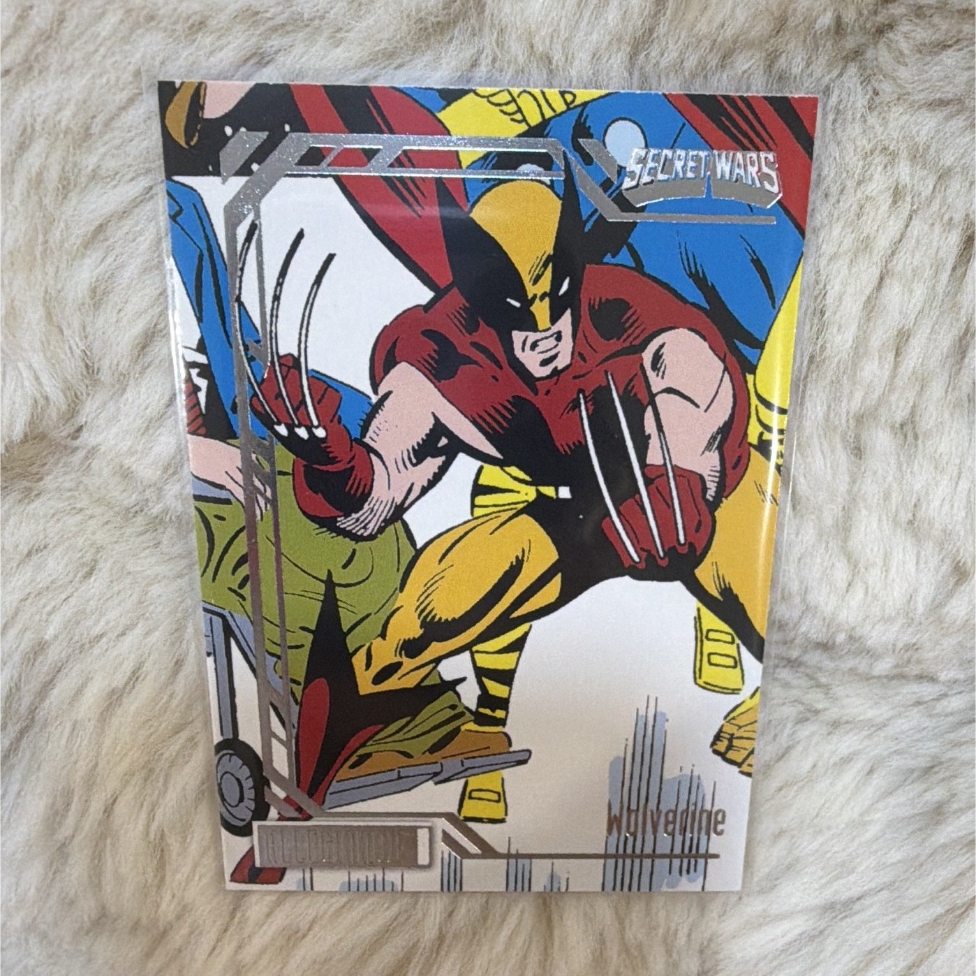 Upper Deck Marvel Secret Wars 1984 Allegiance Insert #49 Wolverine Card