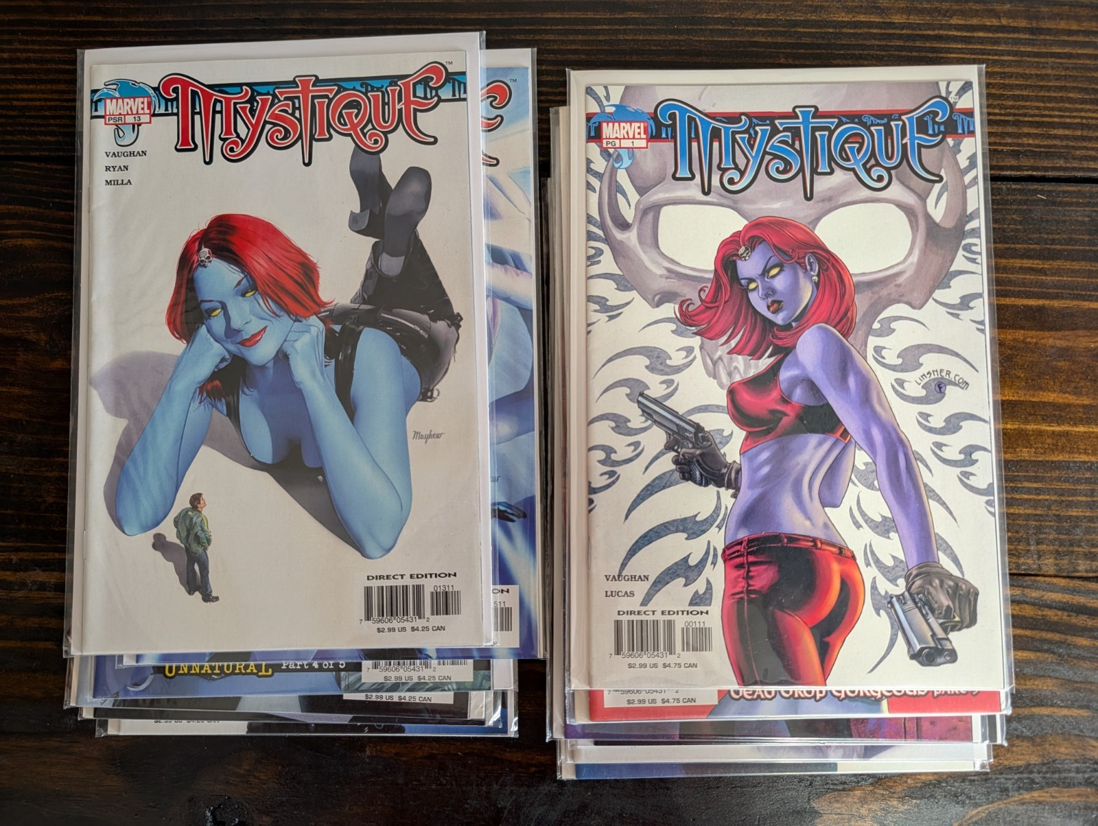 Mystique Issues #1-24 Complete Series Marvel Comics 2003 X-Men