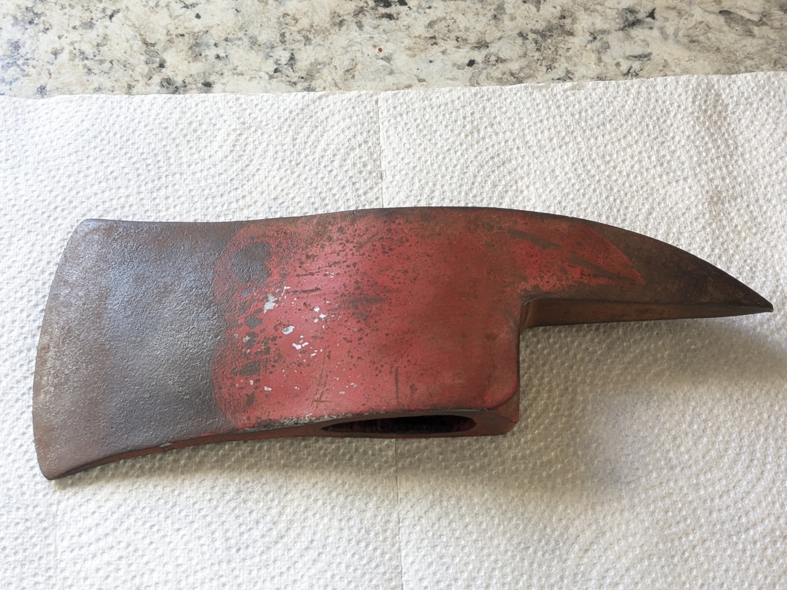 vtg unmarked FIREMAN\'S Fire Axe Head, Firefighter Tool, Entry Axe ~5.7lb