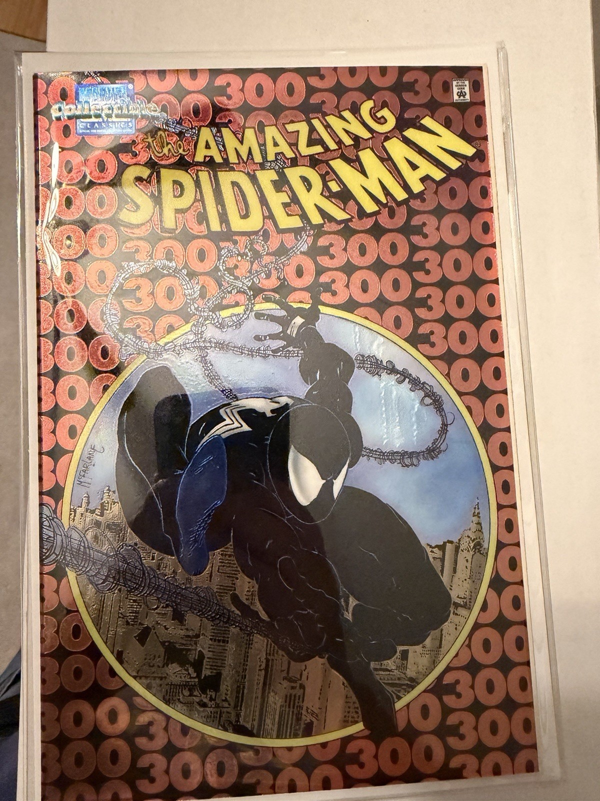 Amazing Spider-man #300 CHROMIUM Marvel Collectible Classics 1998 RARE Low Print