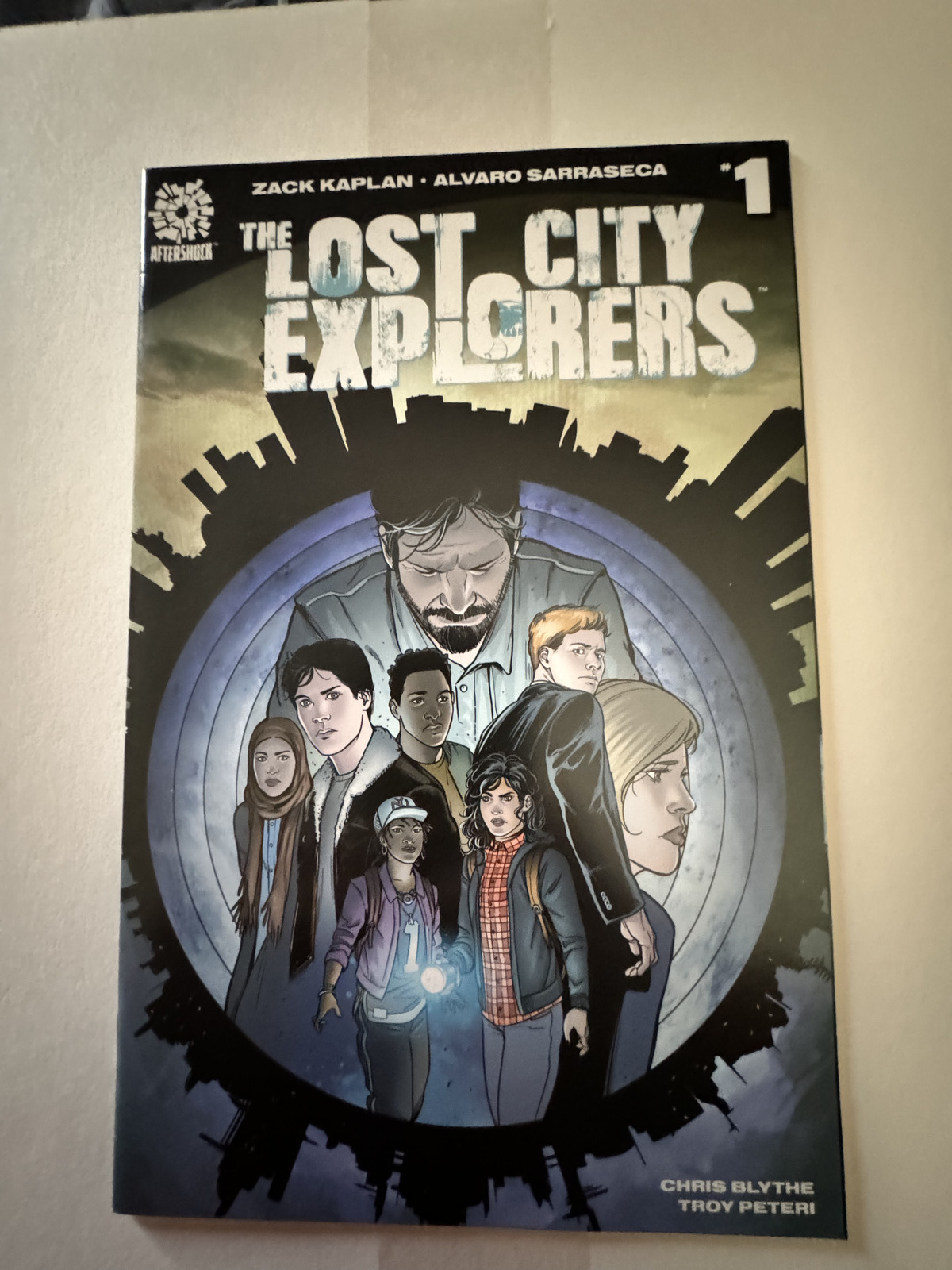 The Lost City Explorers #1 Comic 1st Print Unread Never Opened Film Optioned