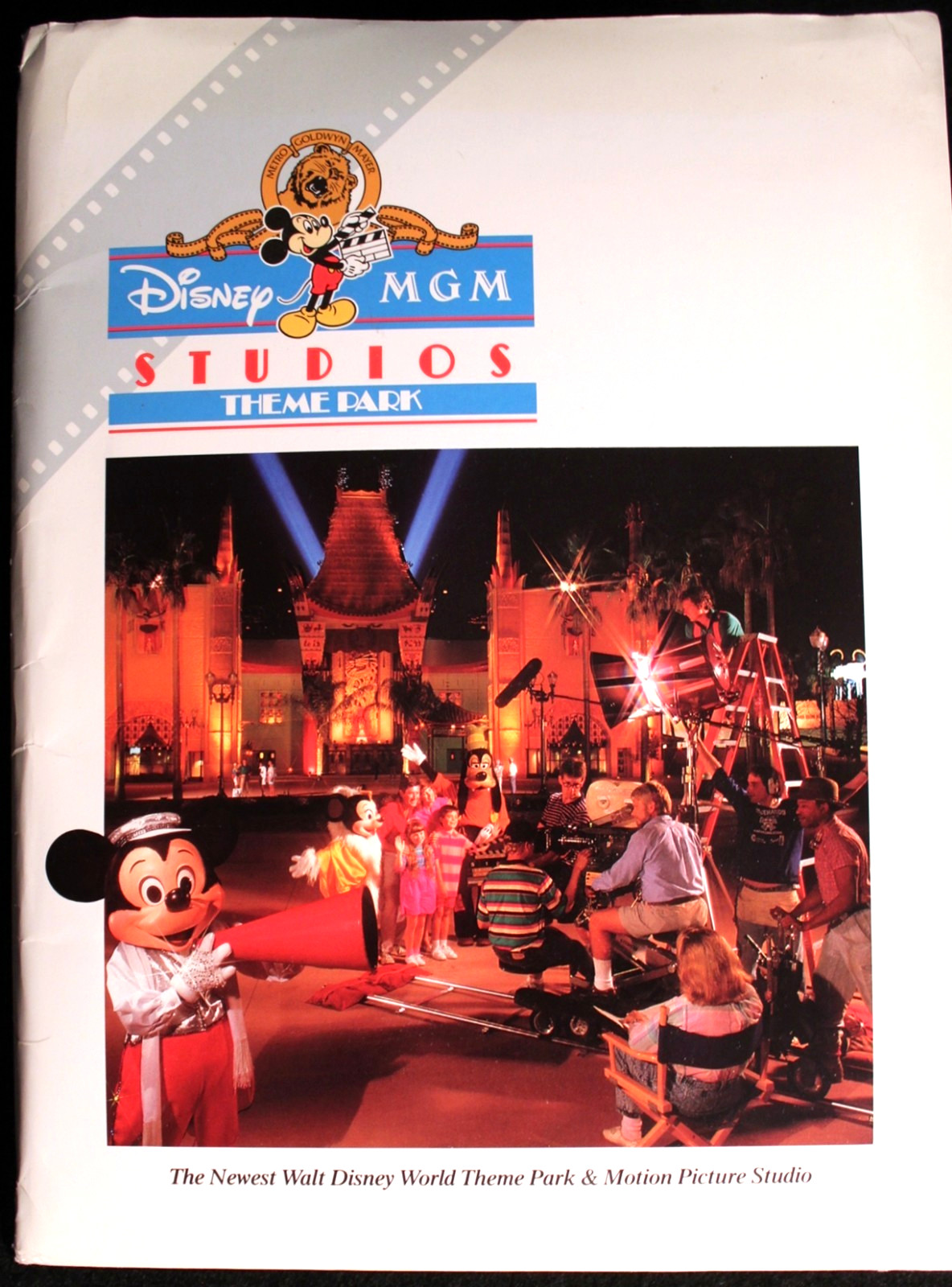Disney MGM Studios 1989 Grand Opening Press Kit Charlie Ridgway DL WDW Publicist
