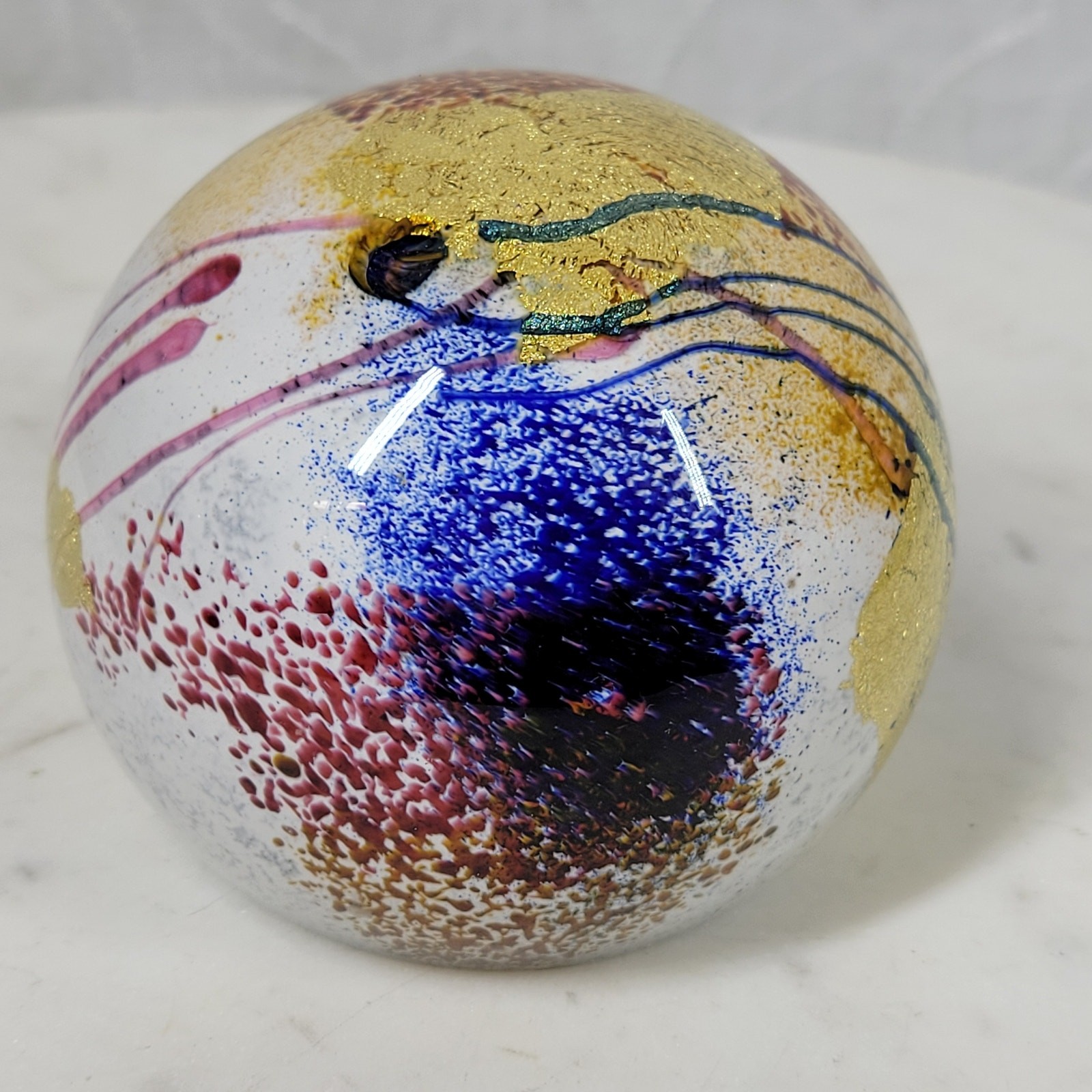 VTG Earl O James Paperweight 3\