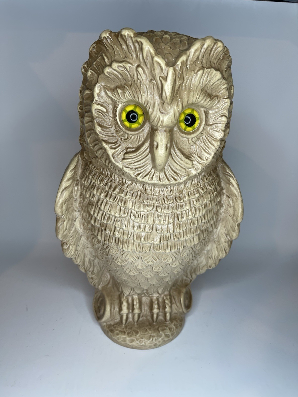 RARE Vintage HAEGER Ceramic OWL Sculpture 12¼\