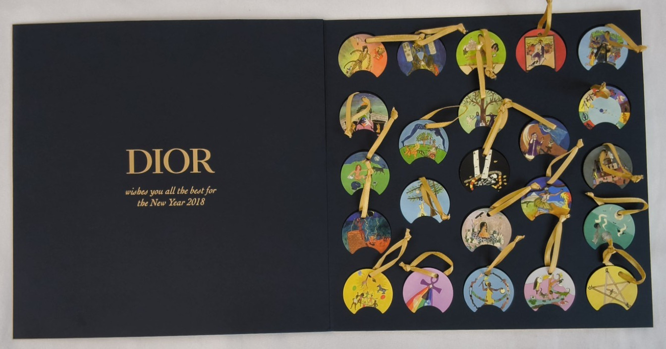Christian Dior Motherpeace Feminist Tarot Cards Ornament Set New Year 2018#W5713 Christian Dior Motherpeace Feminist Tarot Cards Ornament Set New Year 2018#W5713