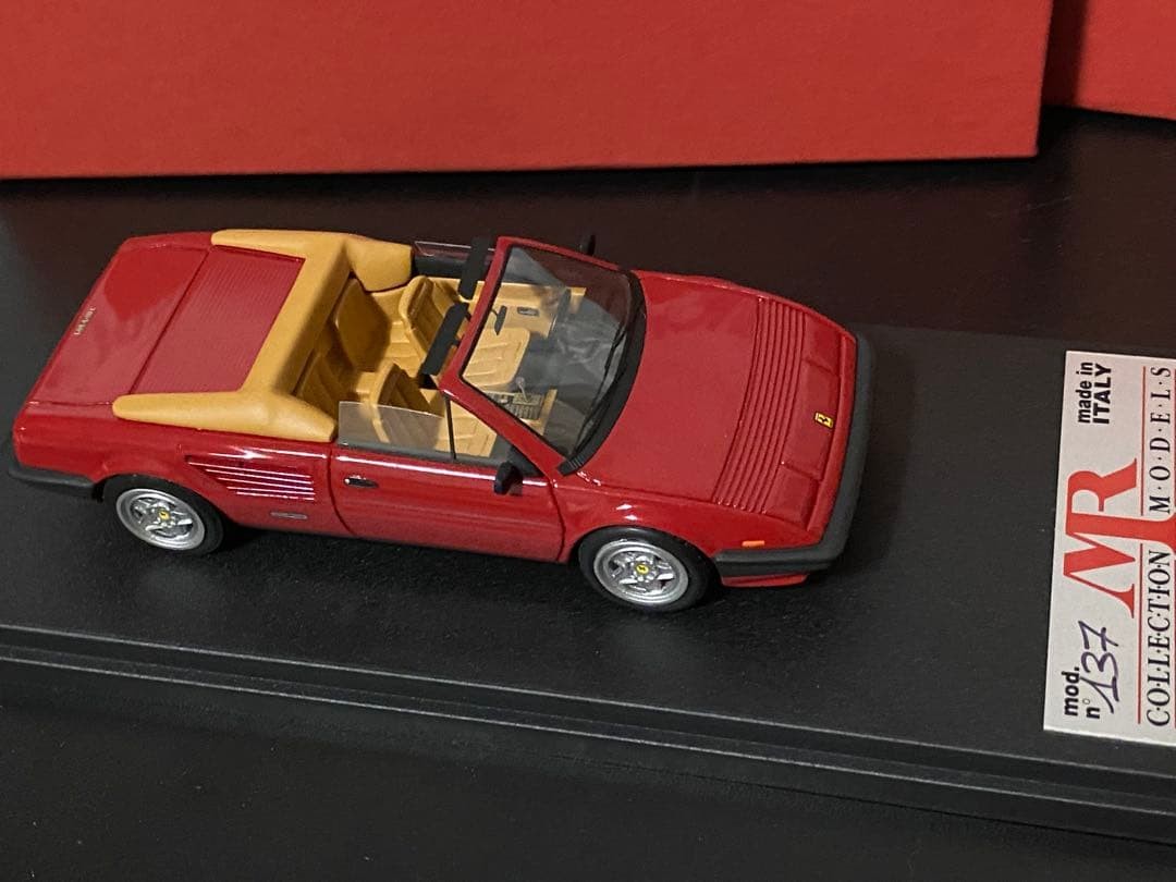 MR Collection Ferrari MR54 Cabrio 1982 Model Limited 499pcs Worldwide Rare